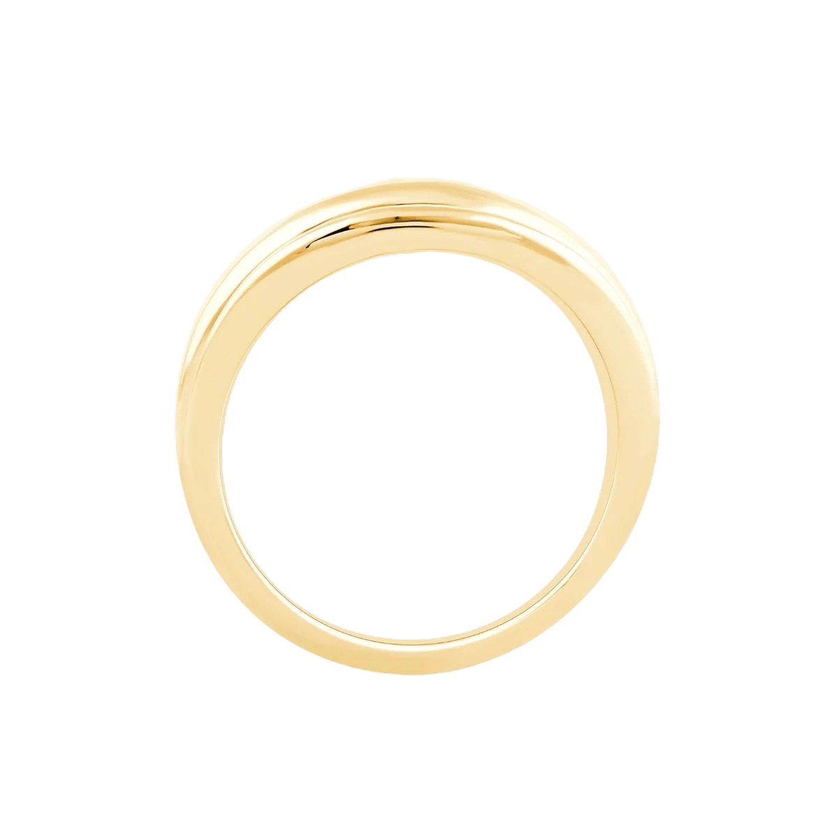 Pukka Berlin Ring Bolla Chunky, vergoldet