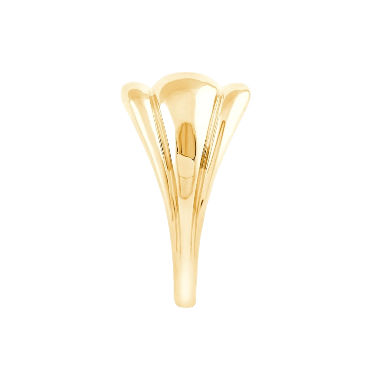Pukka Berlin Ring Bolla Chunky, vergoldet