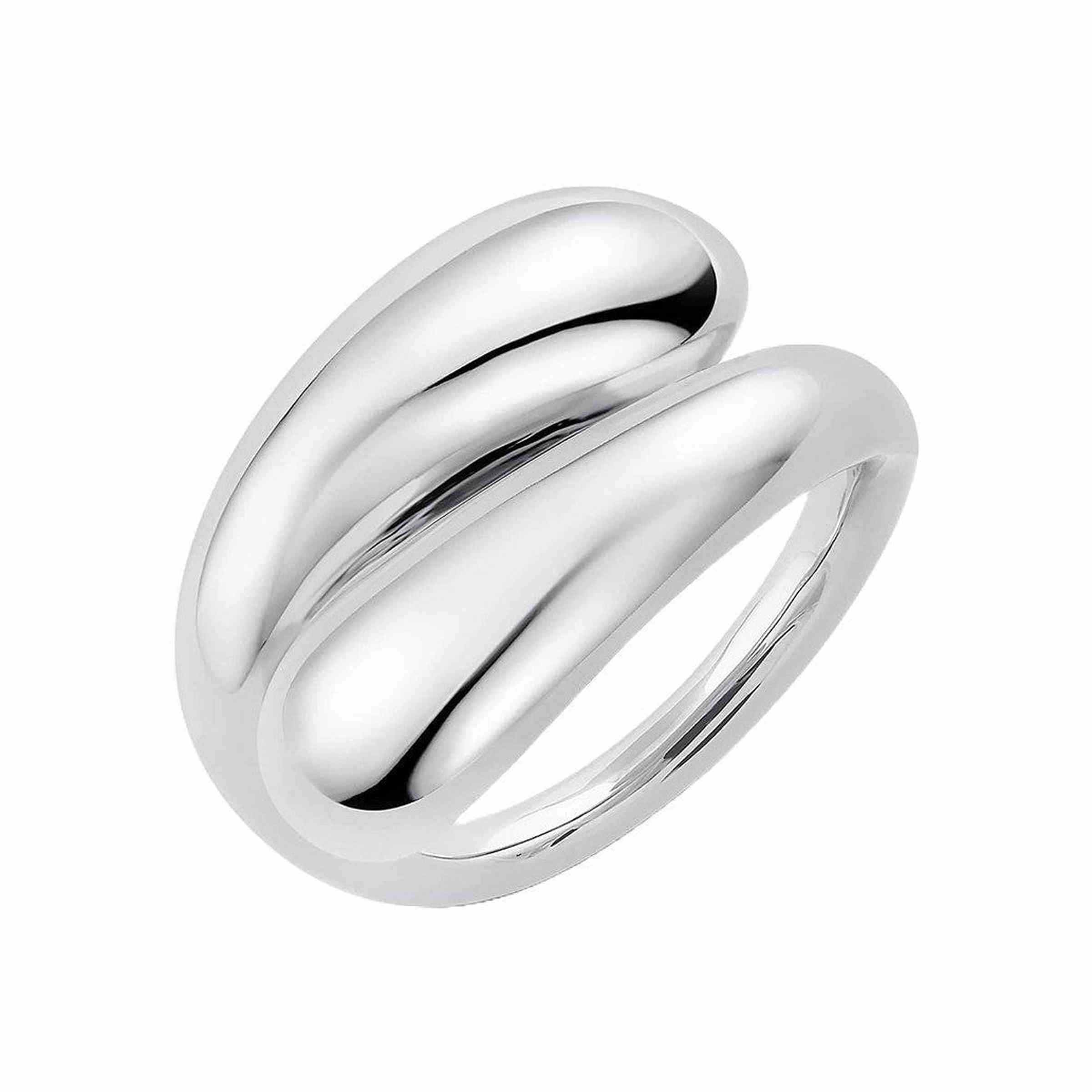 Pukka Berlin Ring Mota Chunky, Silber