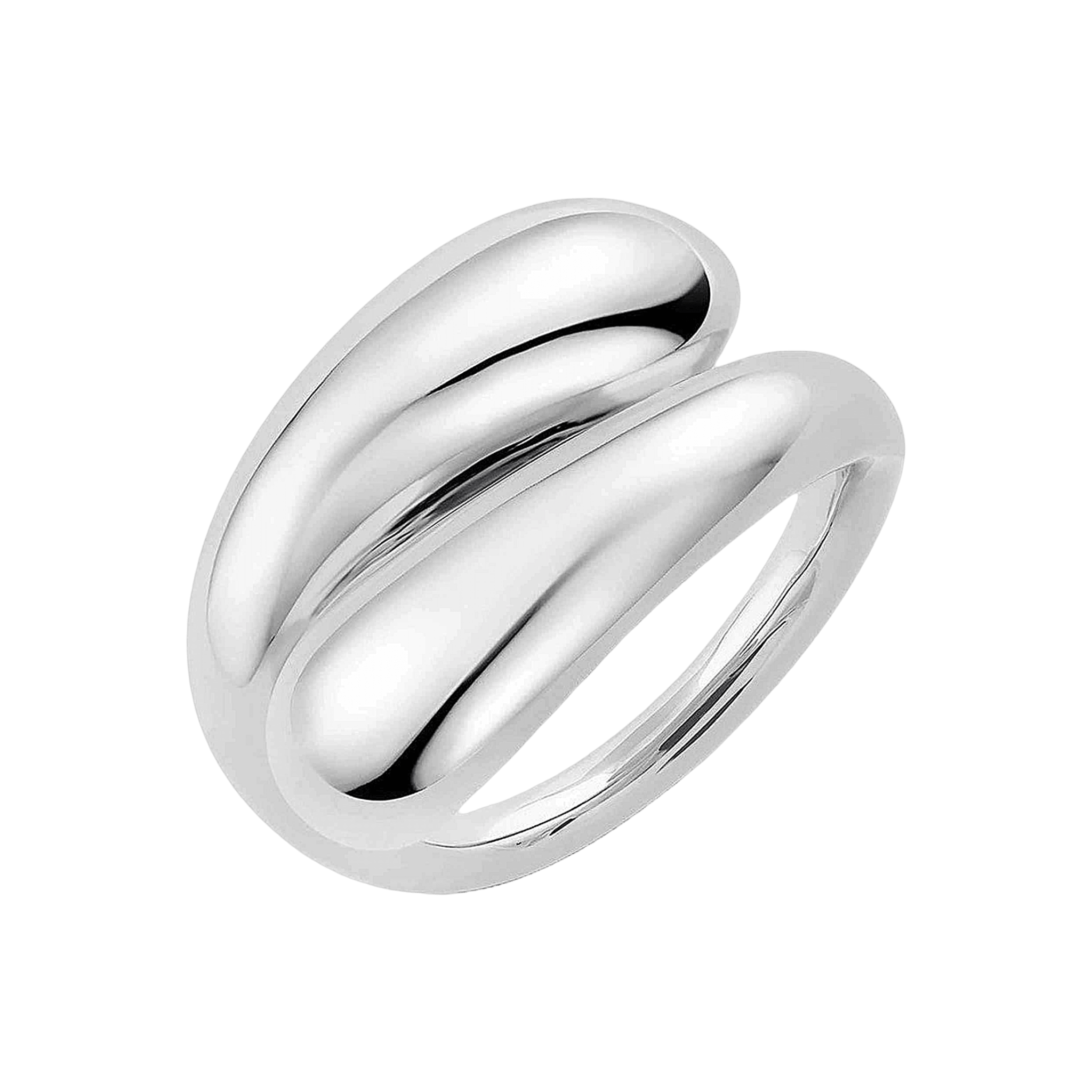 Pukka Berlin Ring Mota Chunky, Silber