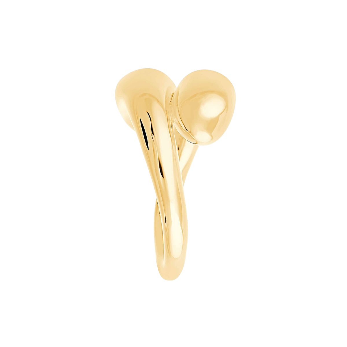 Pukka Berlin Ring Mota Chunky, vergoldet