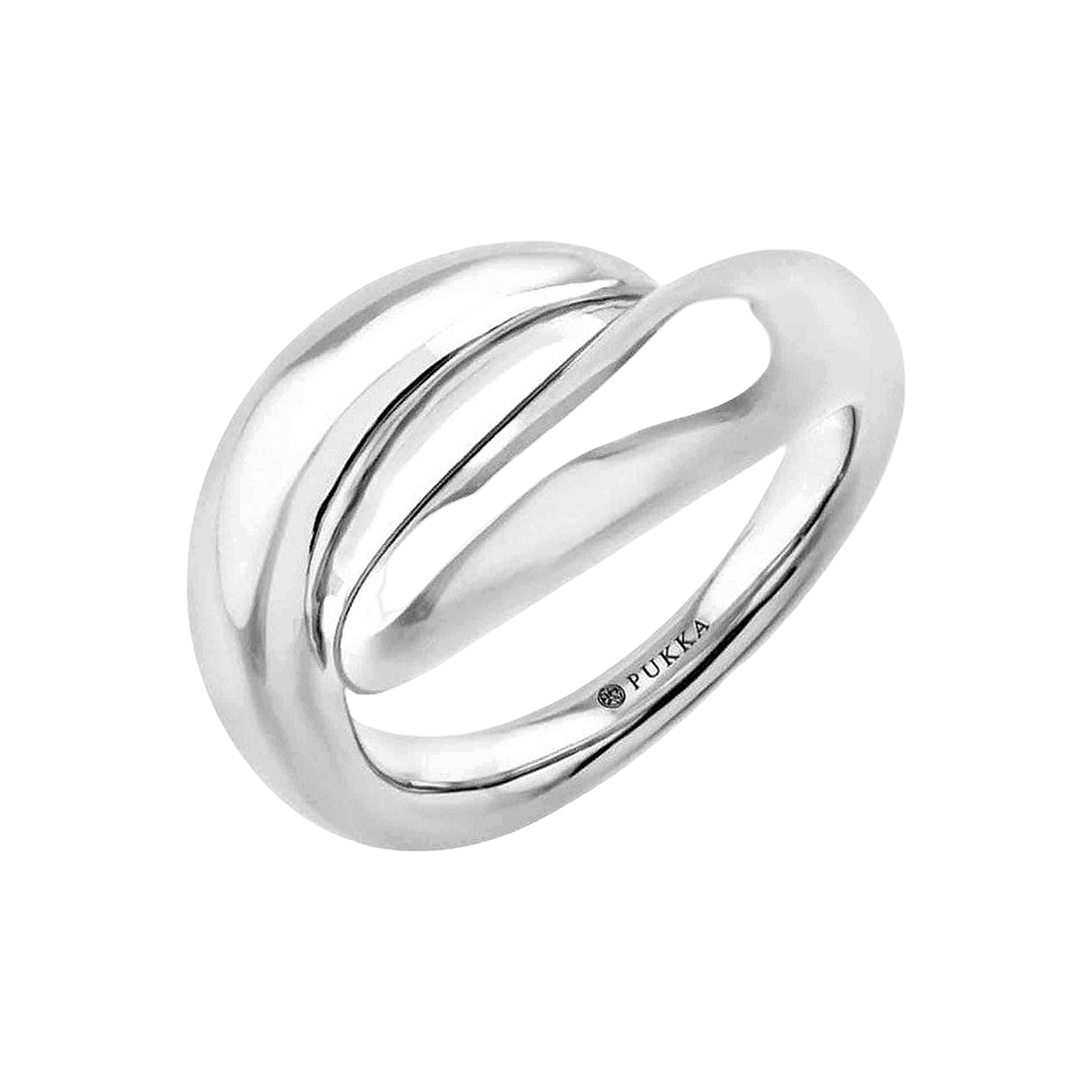 Pukka Berlin Ring Tembo Yin Yang, Silber