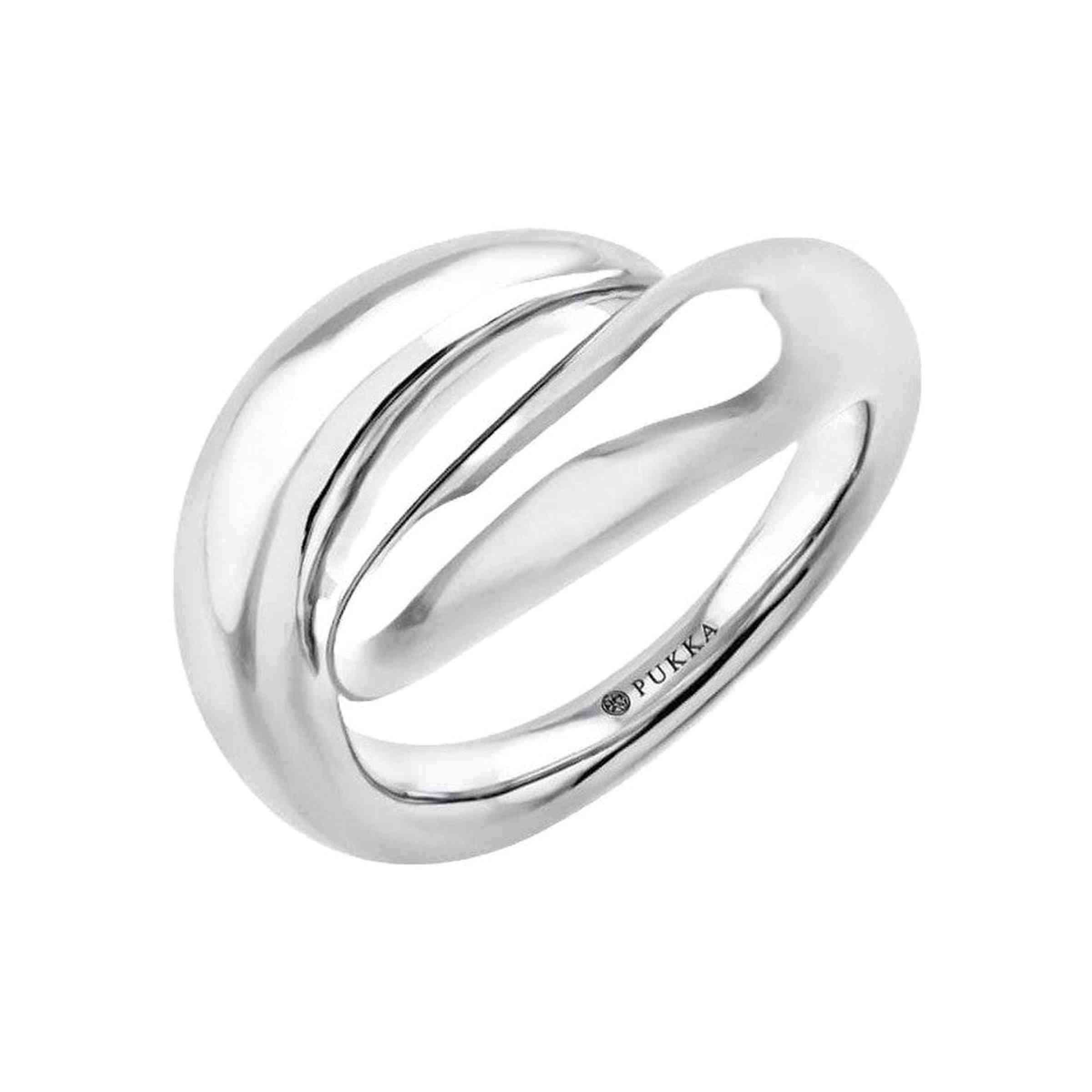 Pukka Berlin Ring Tembo Yin Yang, Silber