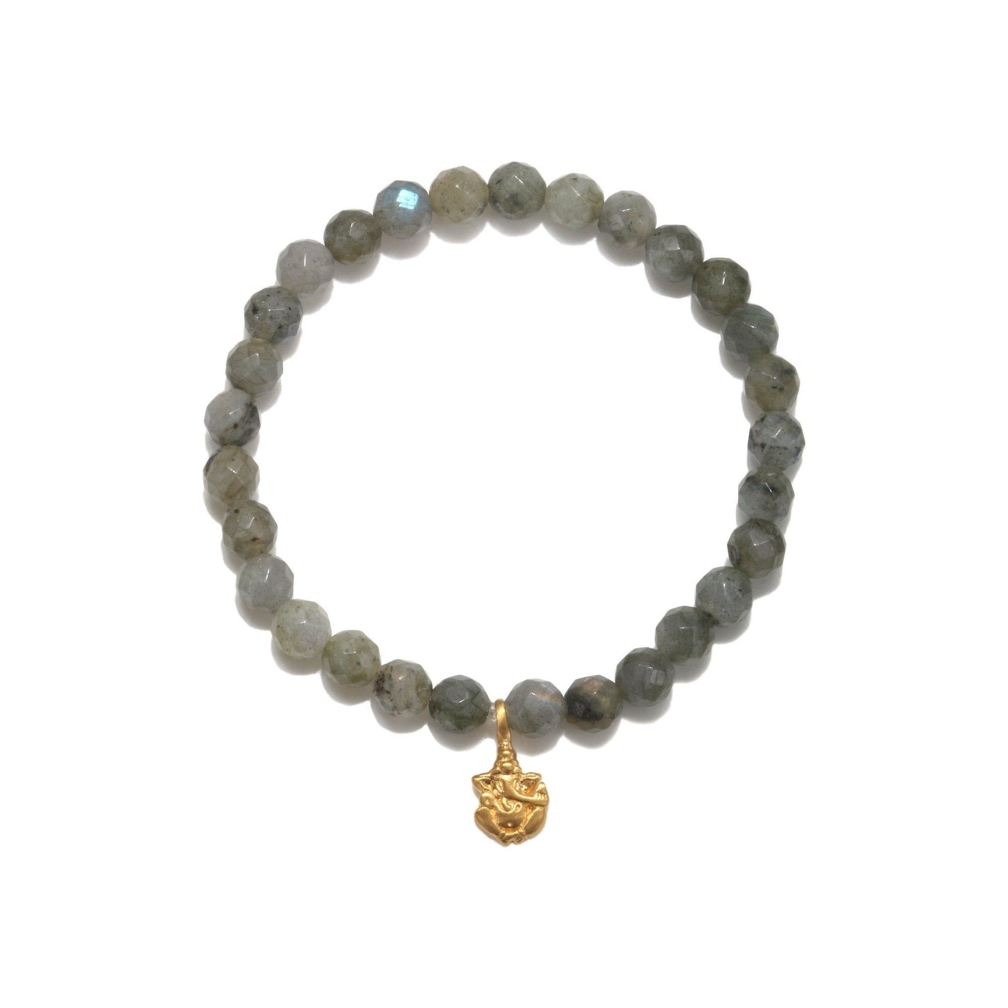 Satya Jewelry Armband Ganesha Hindu God, Pursuit of Success, vergoldet