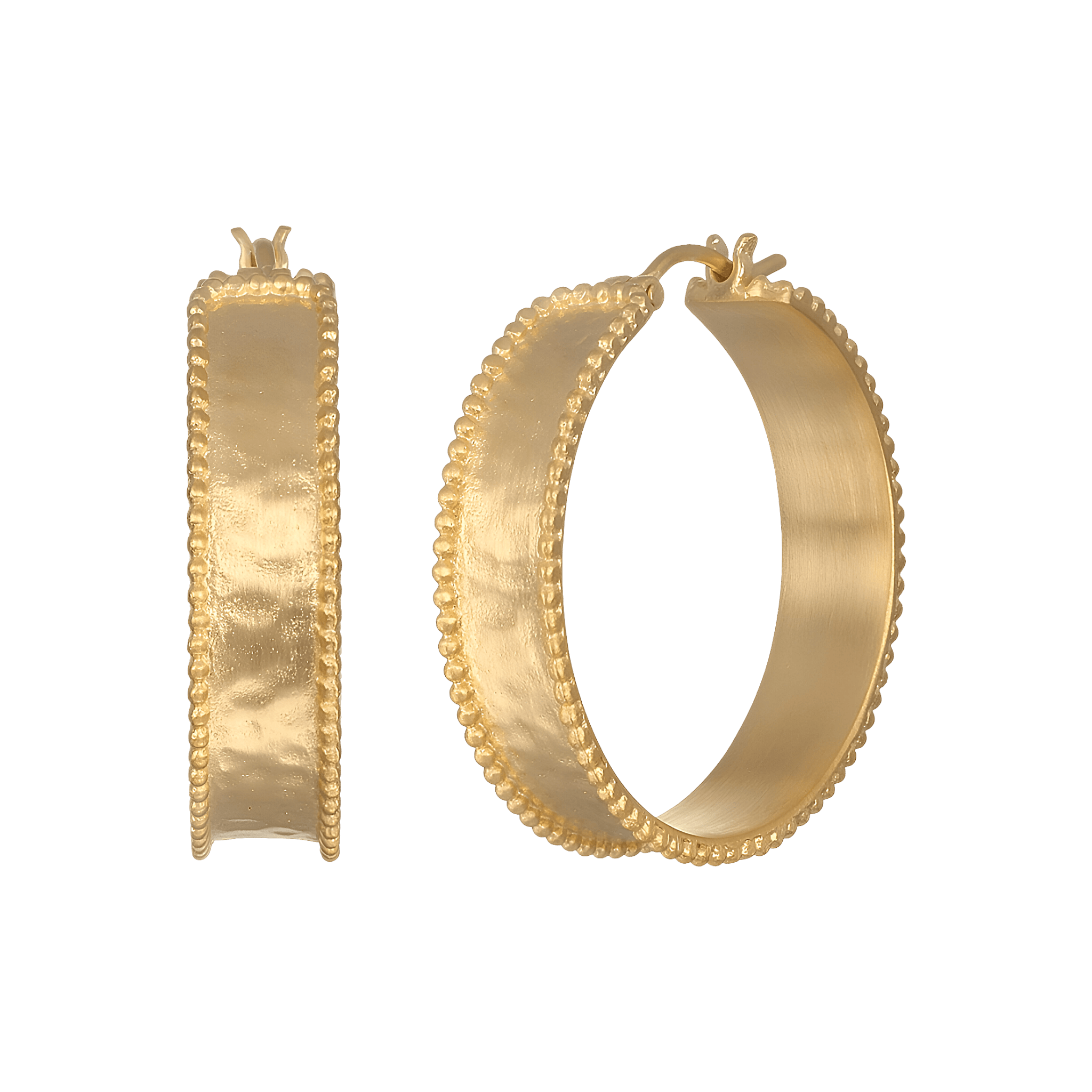 Satya Jewelry Creolen Bold Spirit, vergoldet