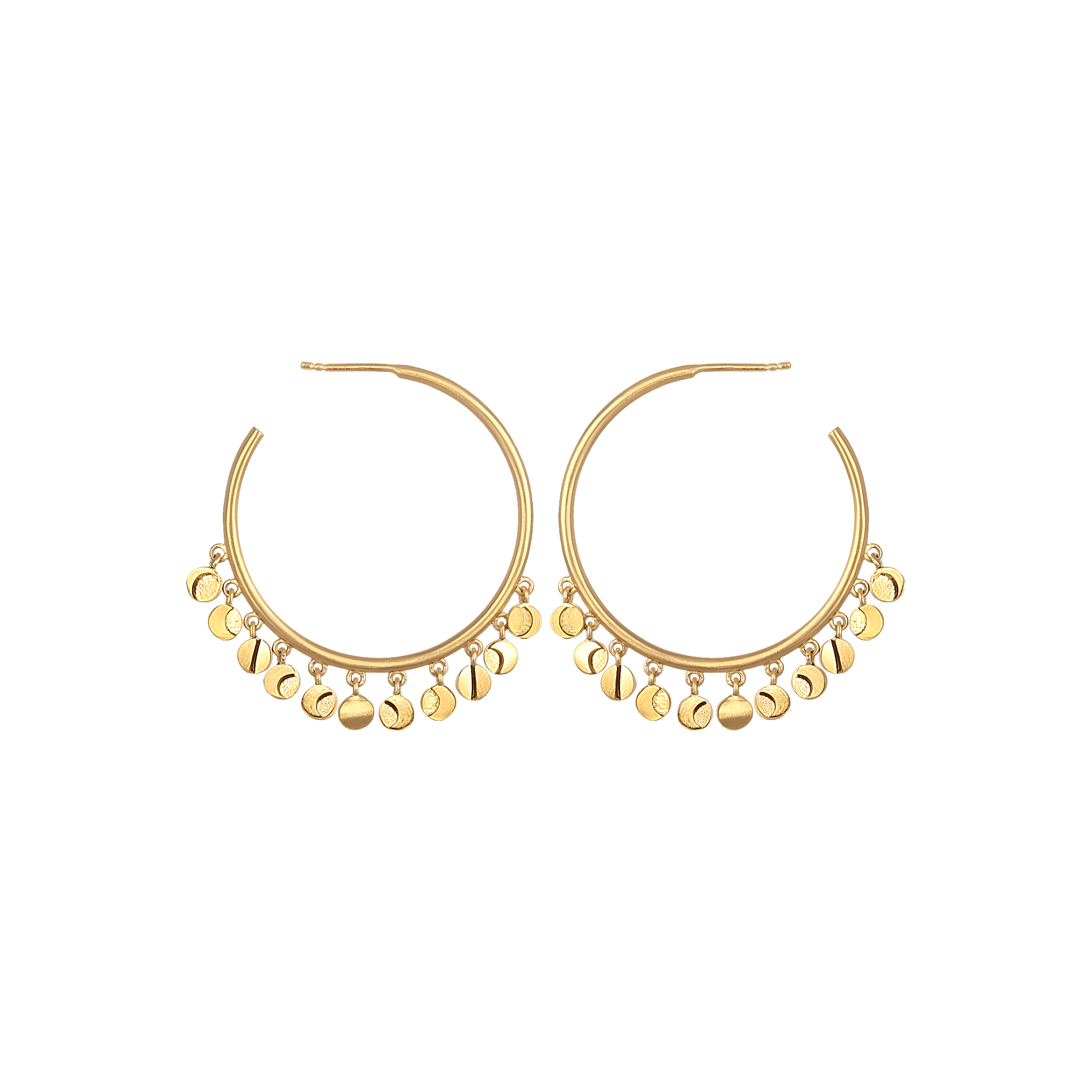 Satya Jewelry Creolen Growth in Grace, vergoldet