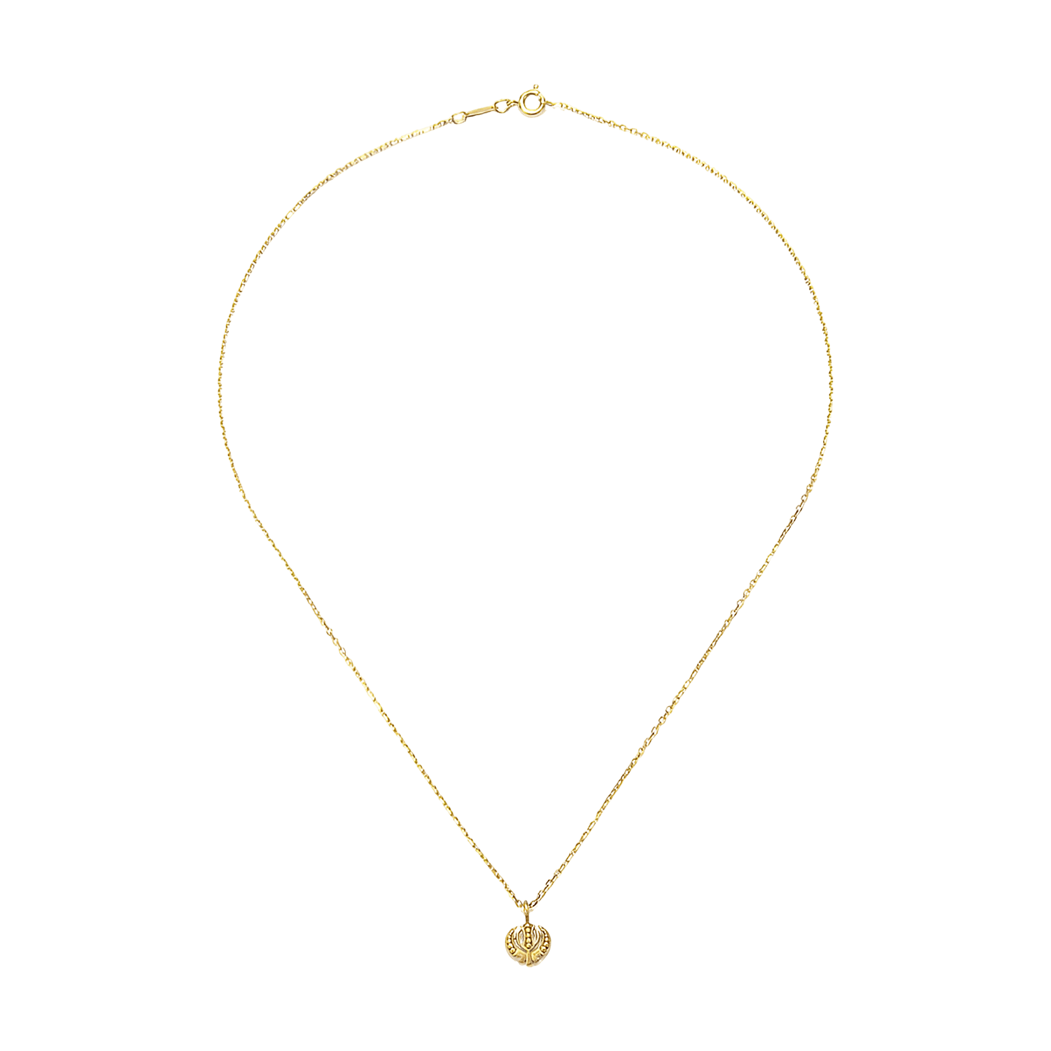 Satya Jewelry Kette Adi Shakti, vergoldet