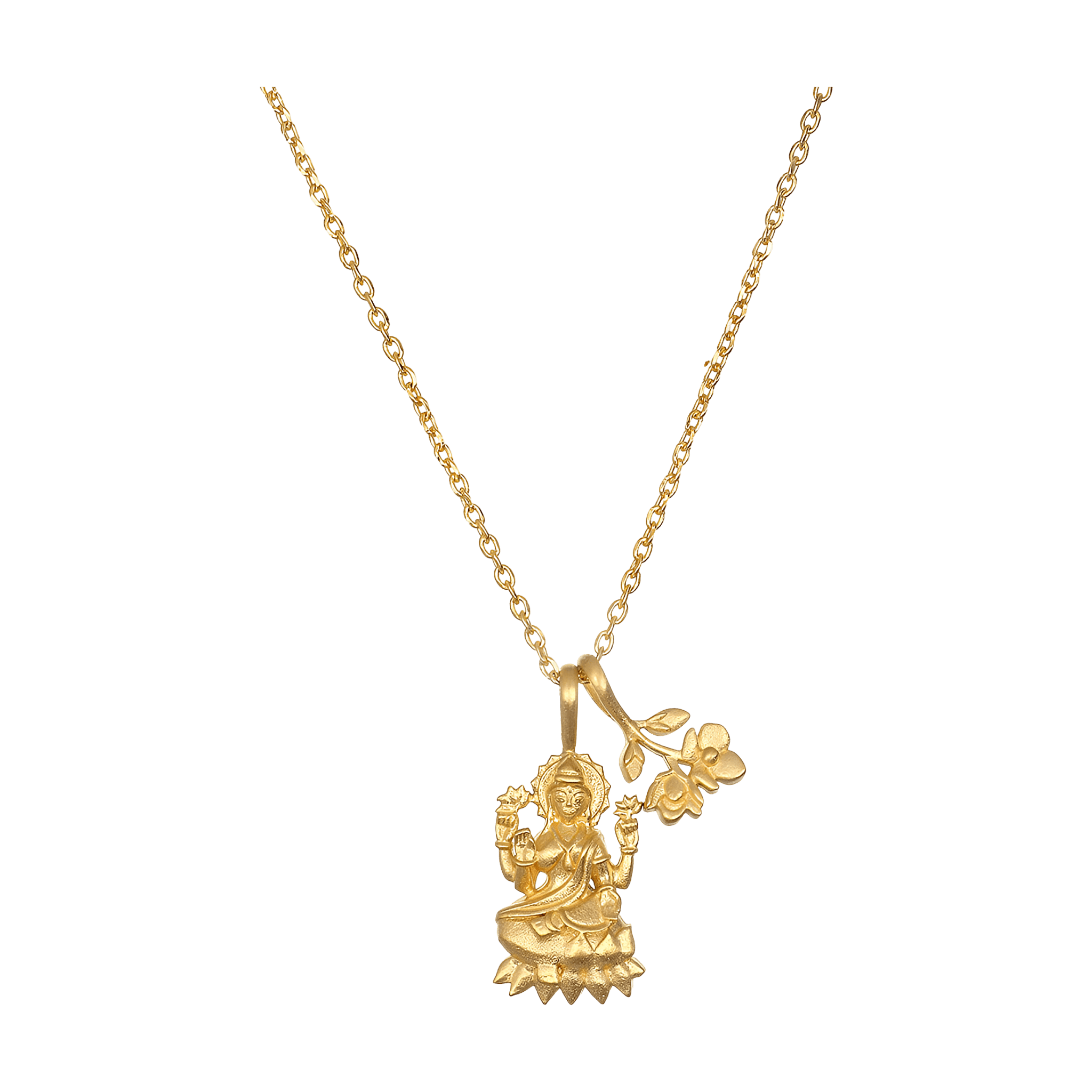 Satya Jewelry Kette Awaken to Abundance, vergoldet