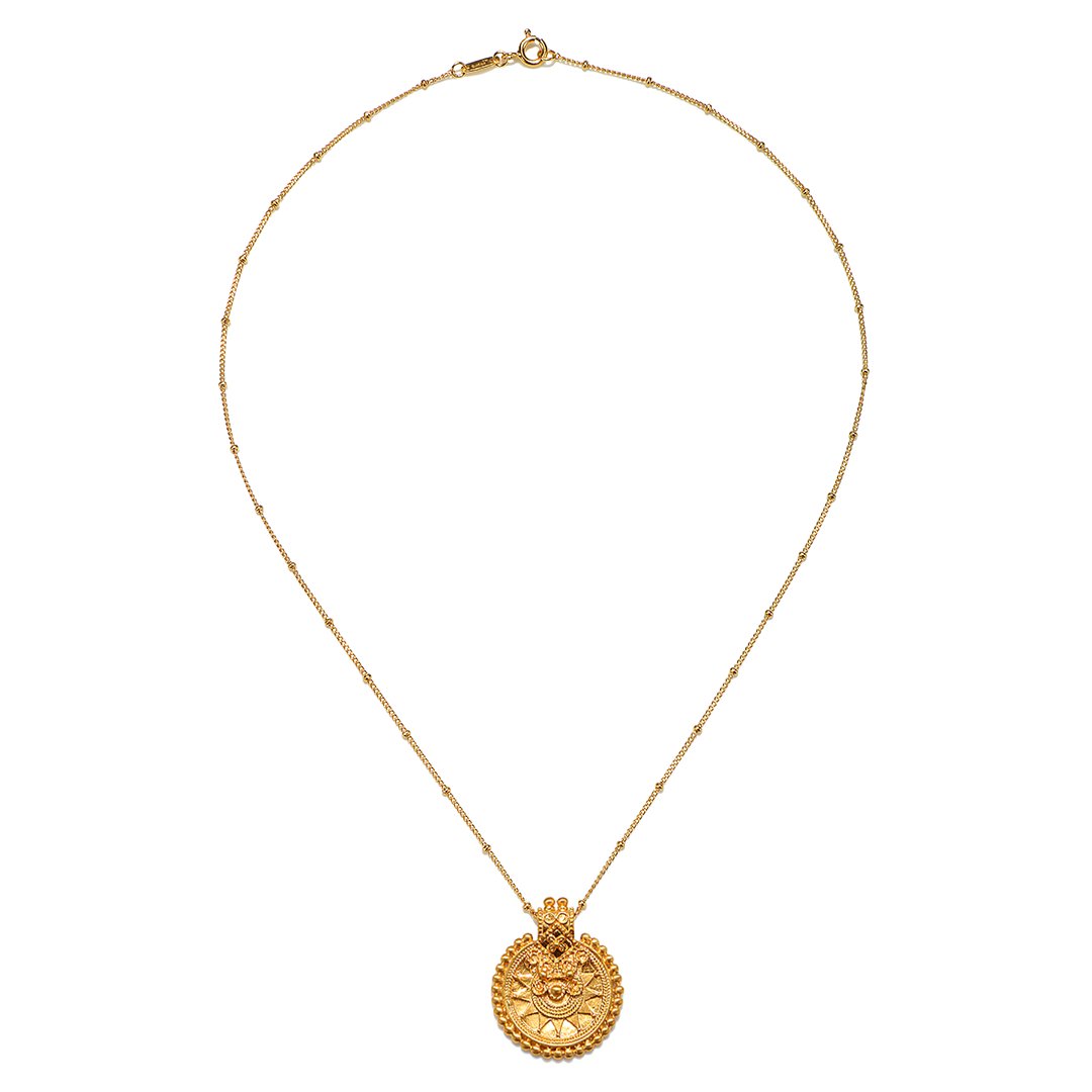 Satya Jewelry Kette Gold Mandala, vergoldet