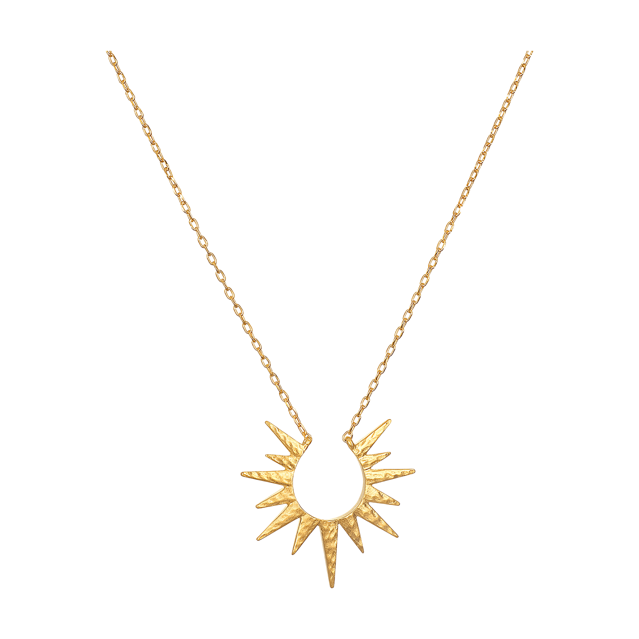 Satya Jewelry Kette Incandescent Glow Gold Starburst, vergoldet