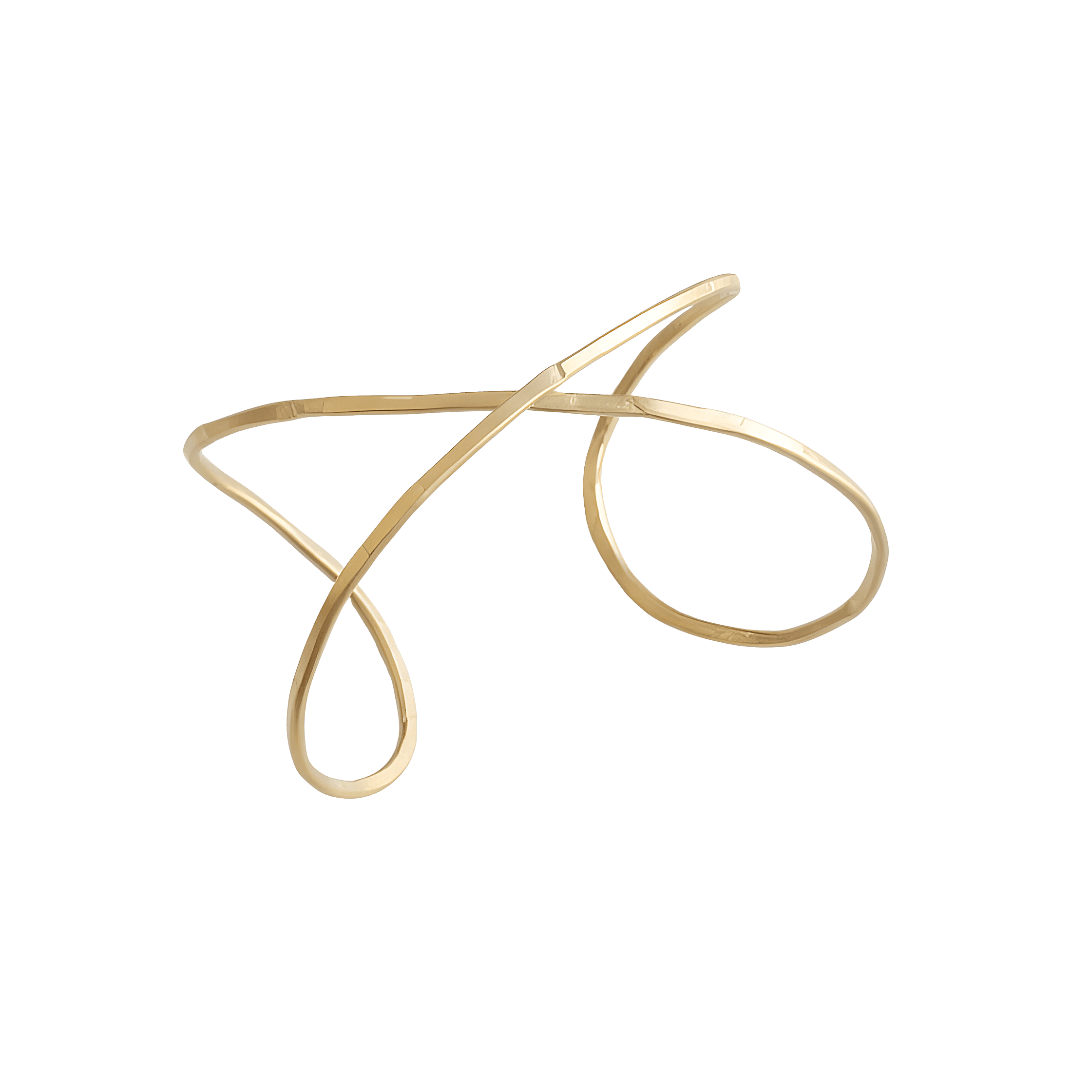 Susi Cala Armreif A Kind of Magic Cross Infinite Bangle, vergoldet