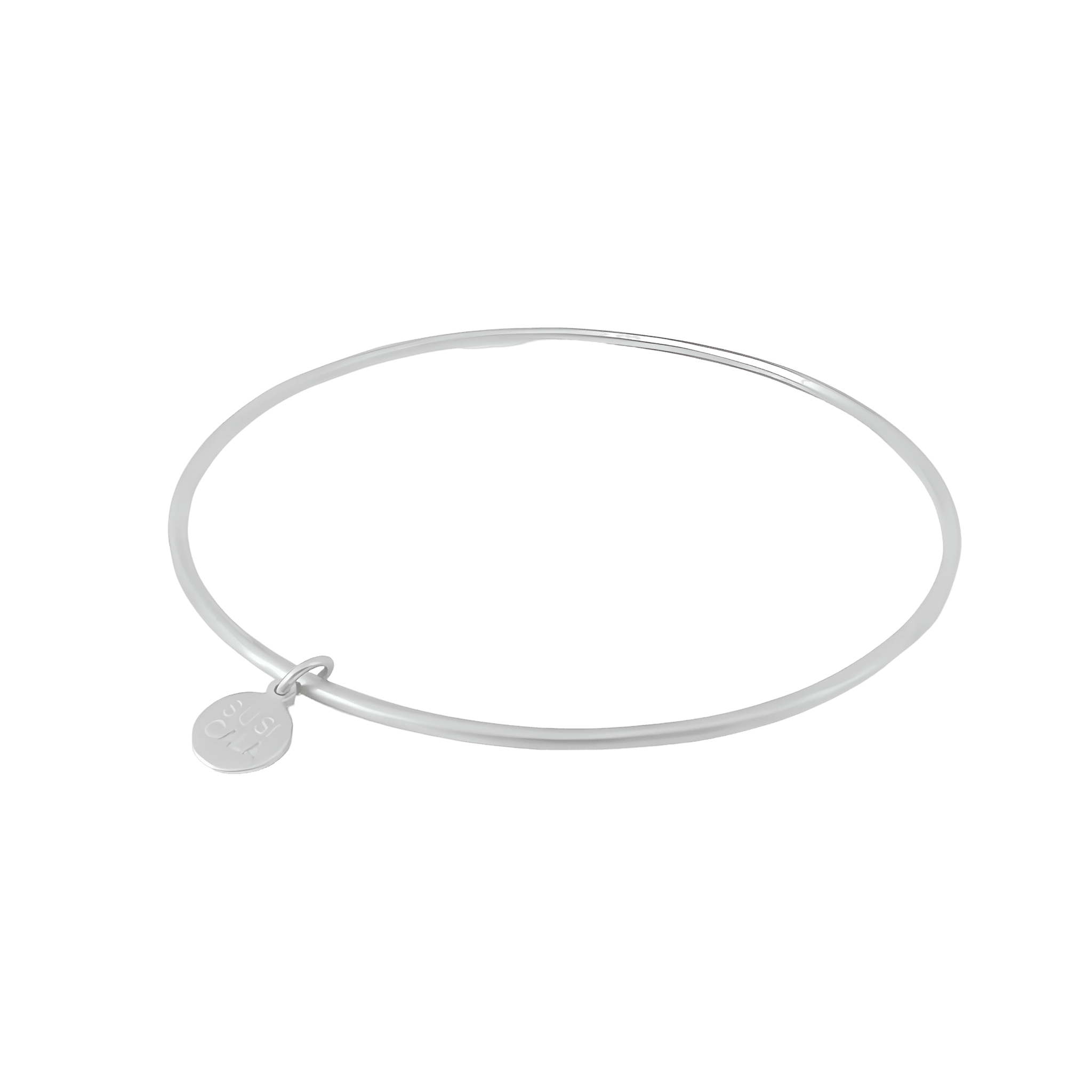 Susi Cala Armreif London Circle Bangle, Silber