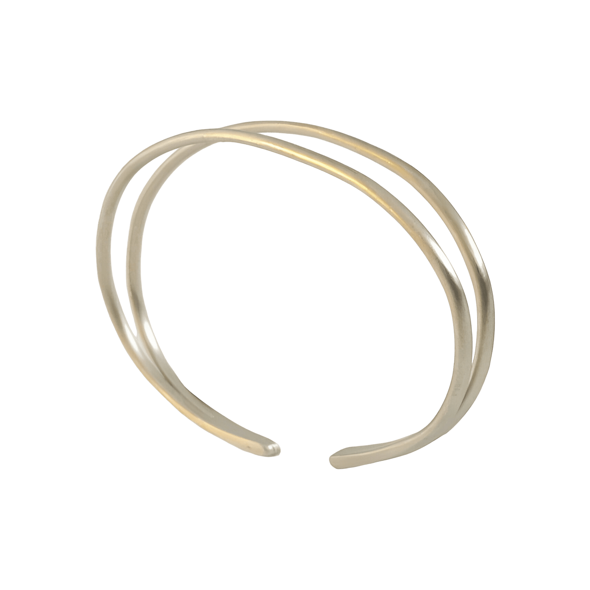 Susi Cala Armreif London Double Bangle, vergoldet