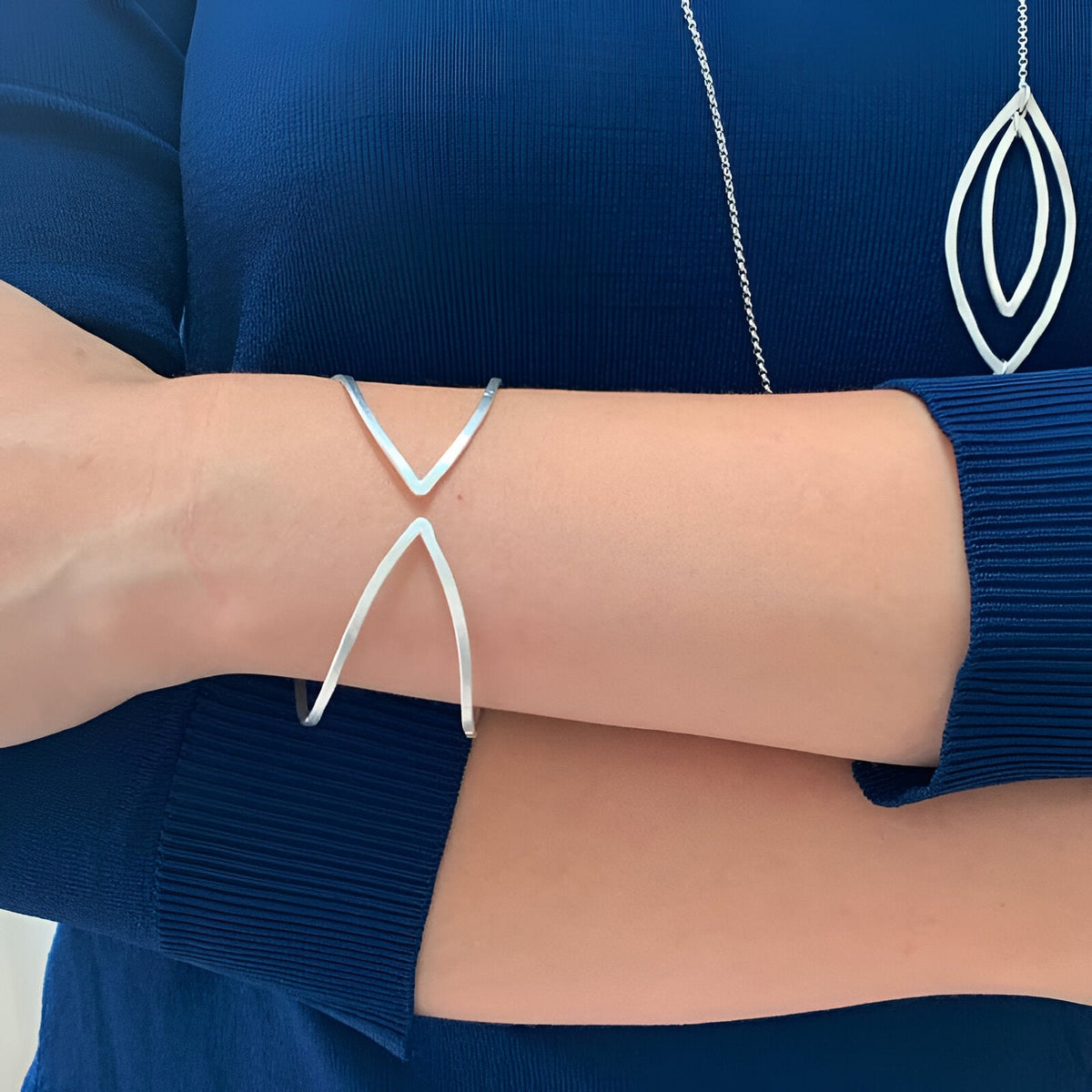 Susi Cala Armreif Maria Bangle, Silber