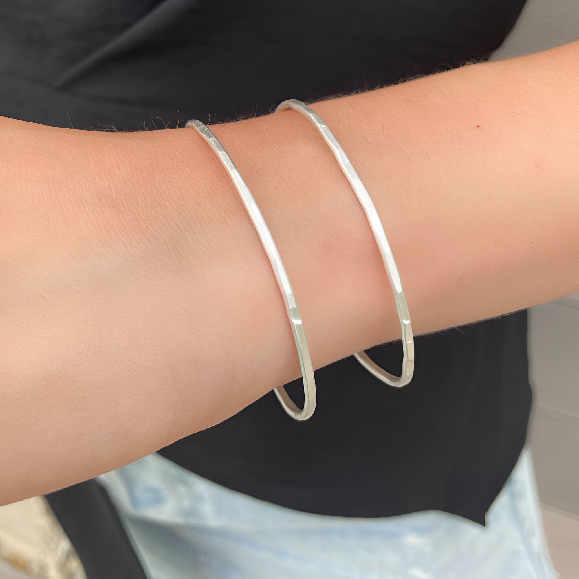 Susi Cala Armreif Marine Bangle, Silber