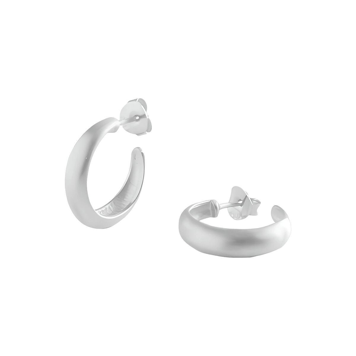 Susi Cala Creolen Bea Hoop, Silber