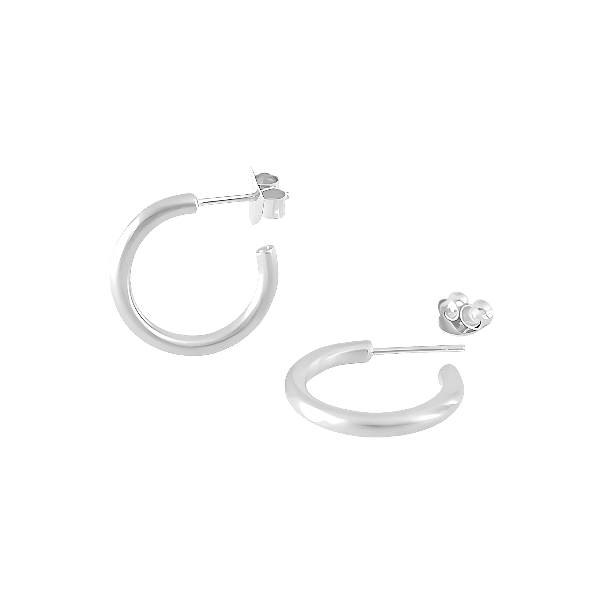 Susi Cala Creolen London, M, Silber