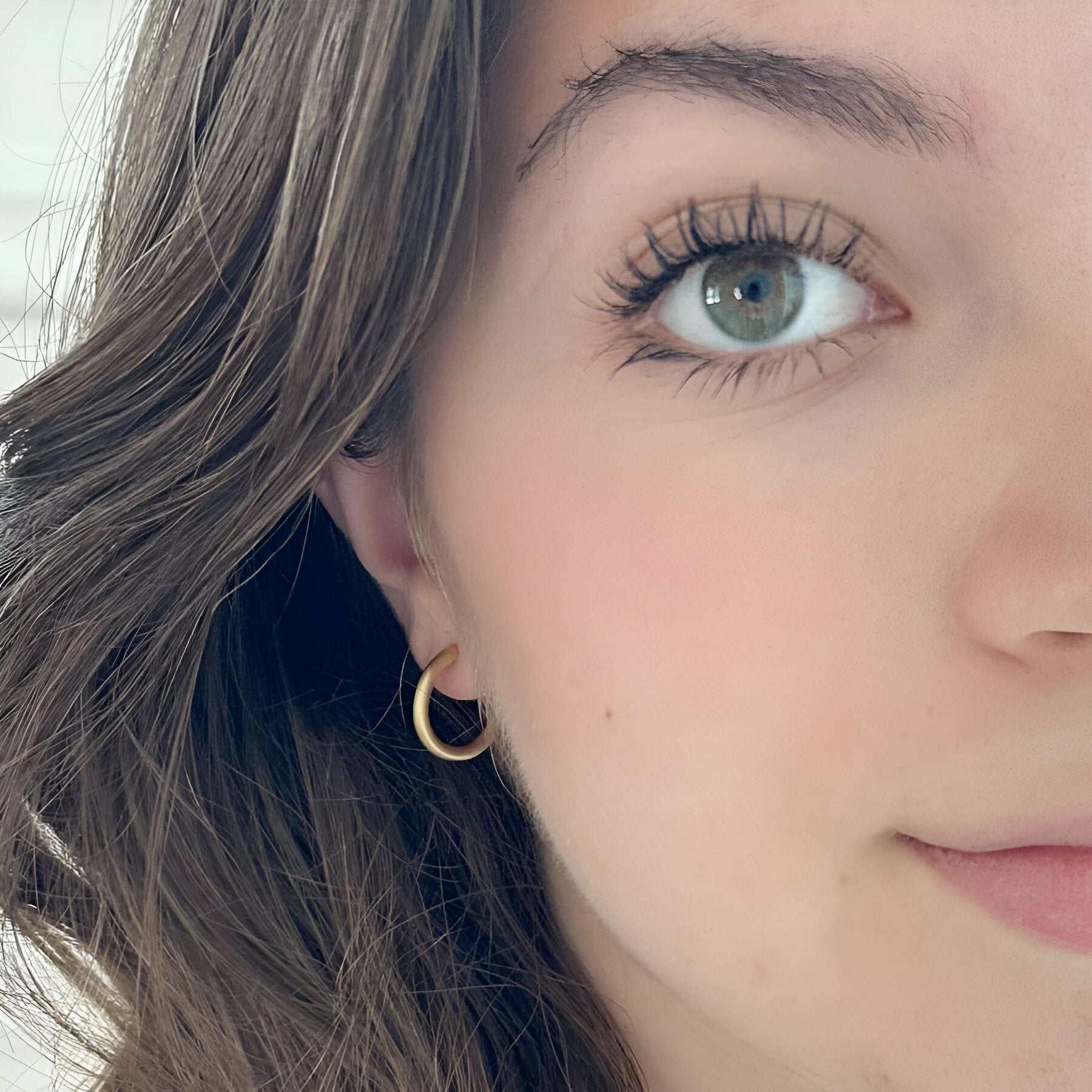 Susi Cala Creolen London, M, vergoldet