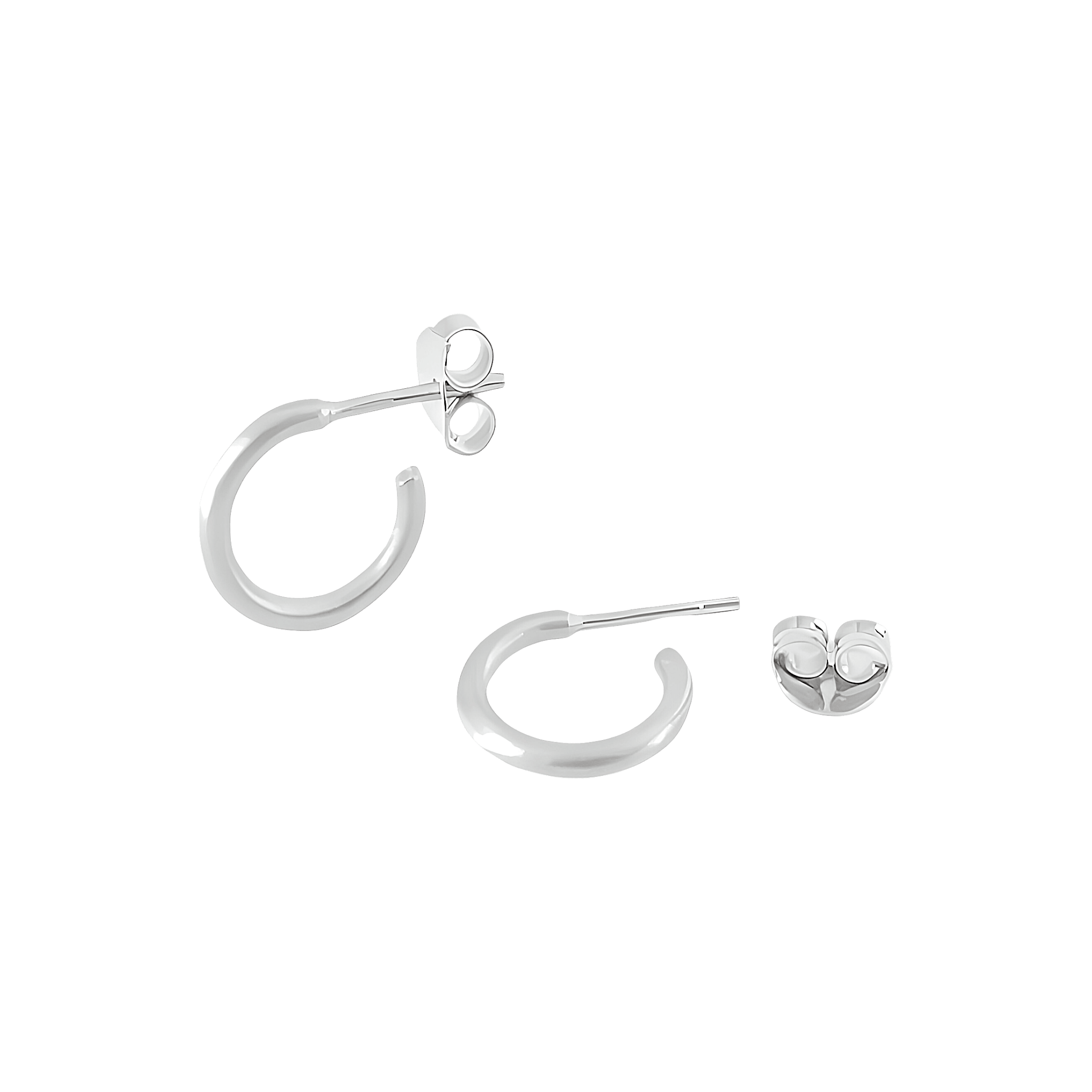 Susi Cala Creolen London, S, Silber