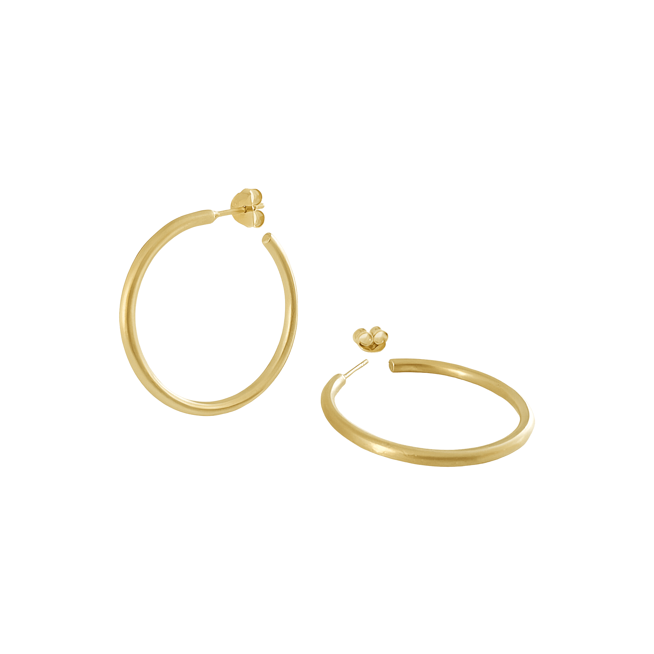 Susi Cala Creolen London, XL, vergoldet