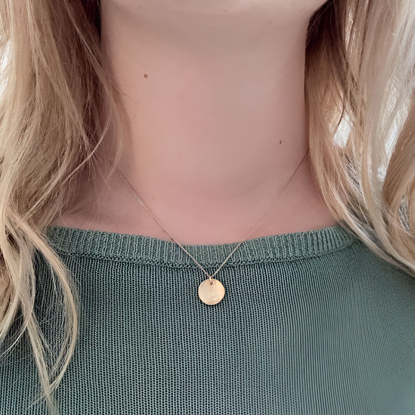 Susi Cala Kette Moon, Pendant S, vergoldet