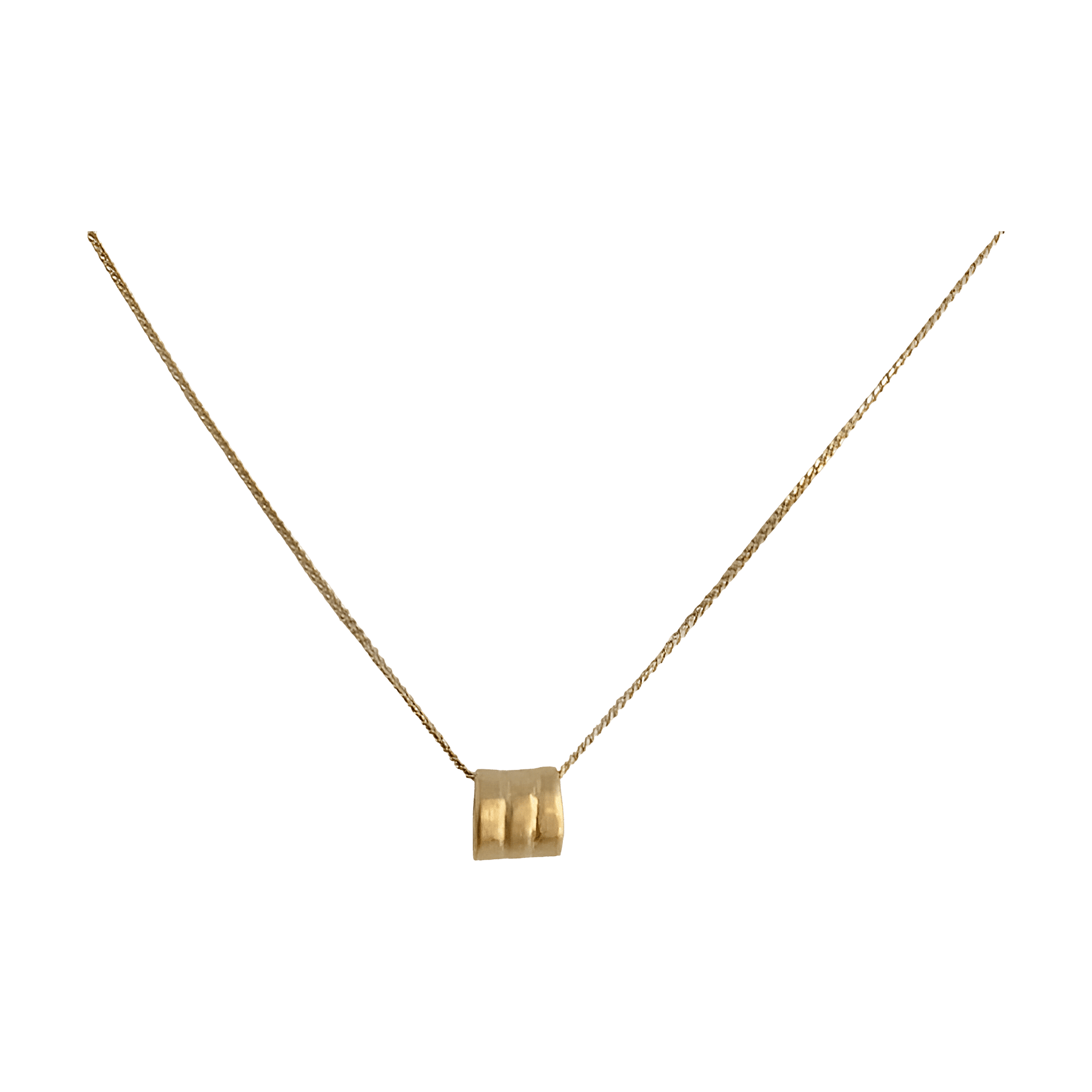 Susi Cala Kette Sophie Triple Pendant, vergoldet