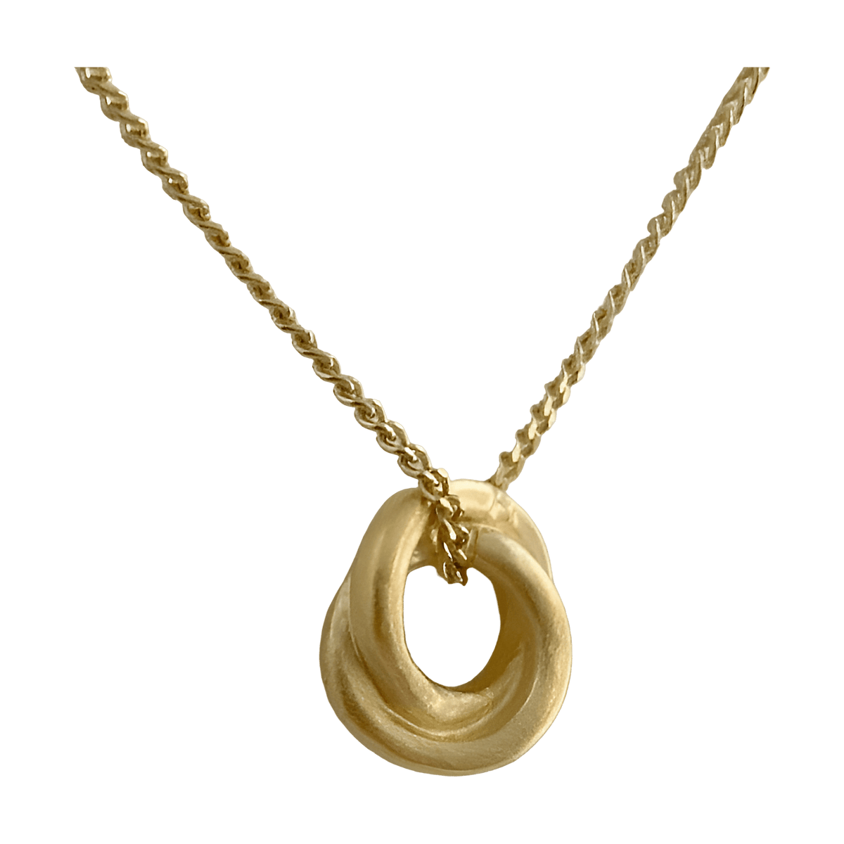 Susi Cala Kette Sophie Twin XS Pendant, vergoldet
