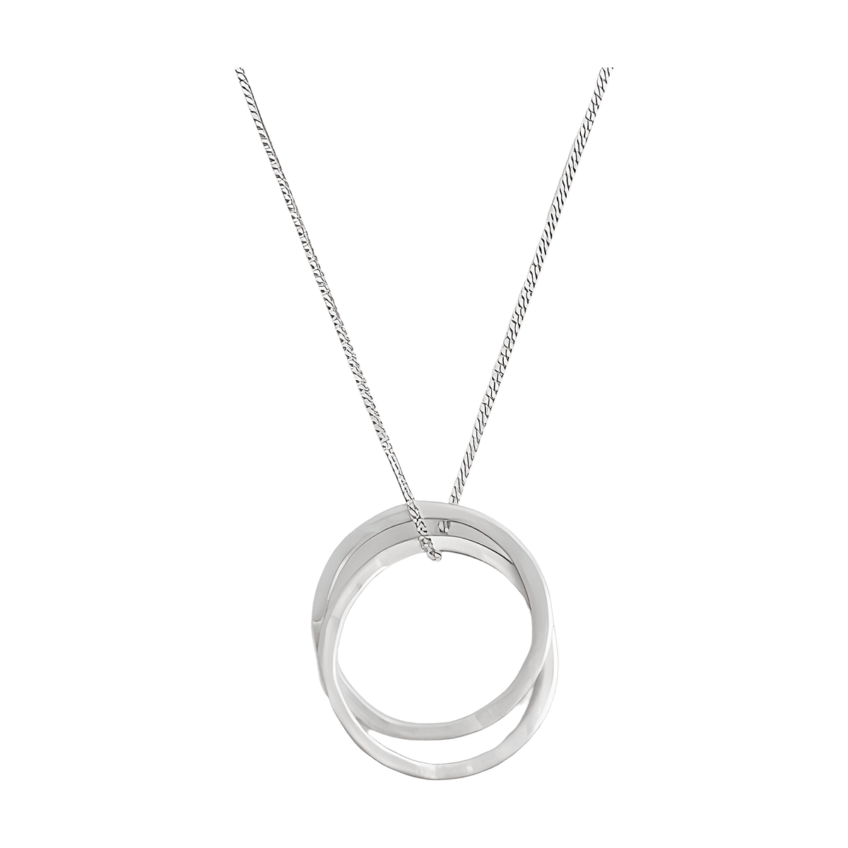 Susi Cala Kette Twin M Pendant, Silber
