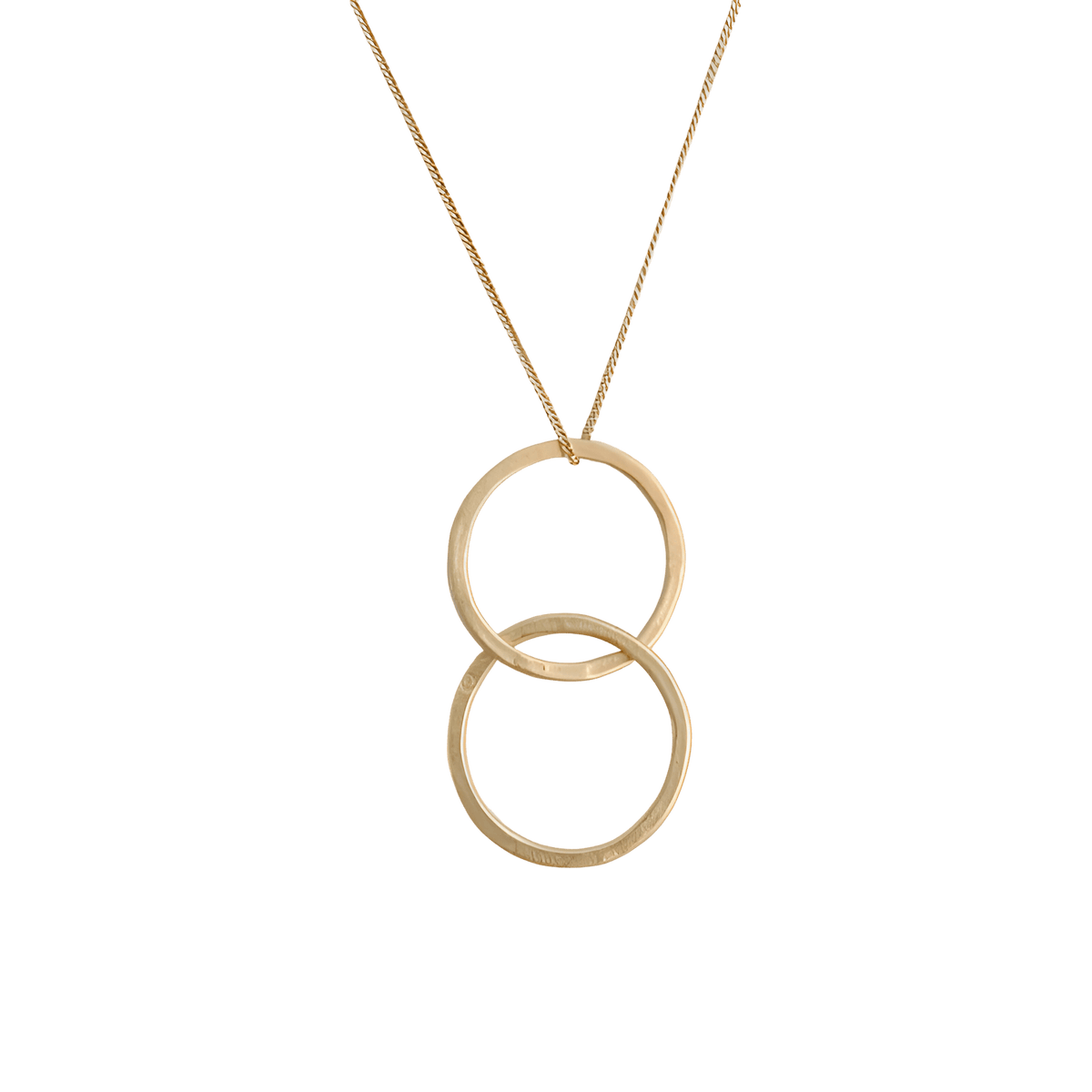 Susi Cala Kette Twin M Pendant, vergoldet