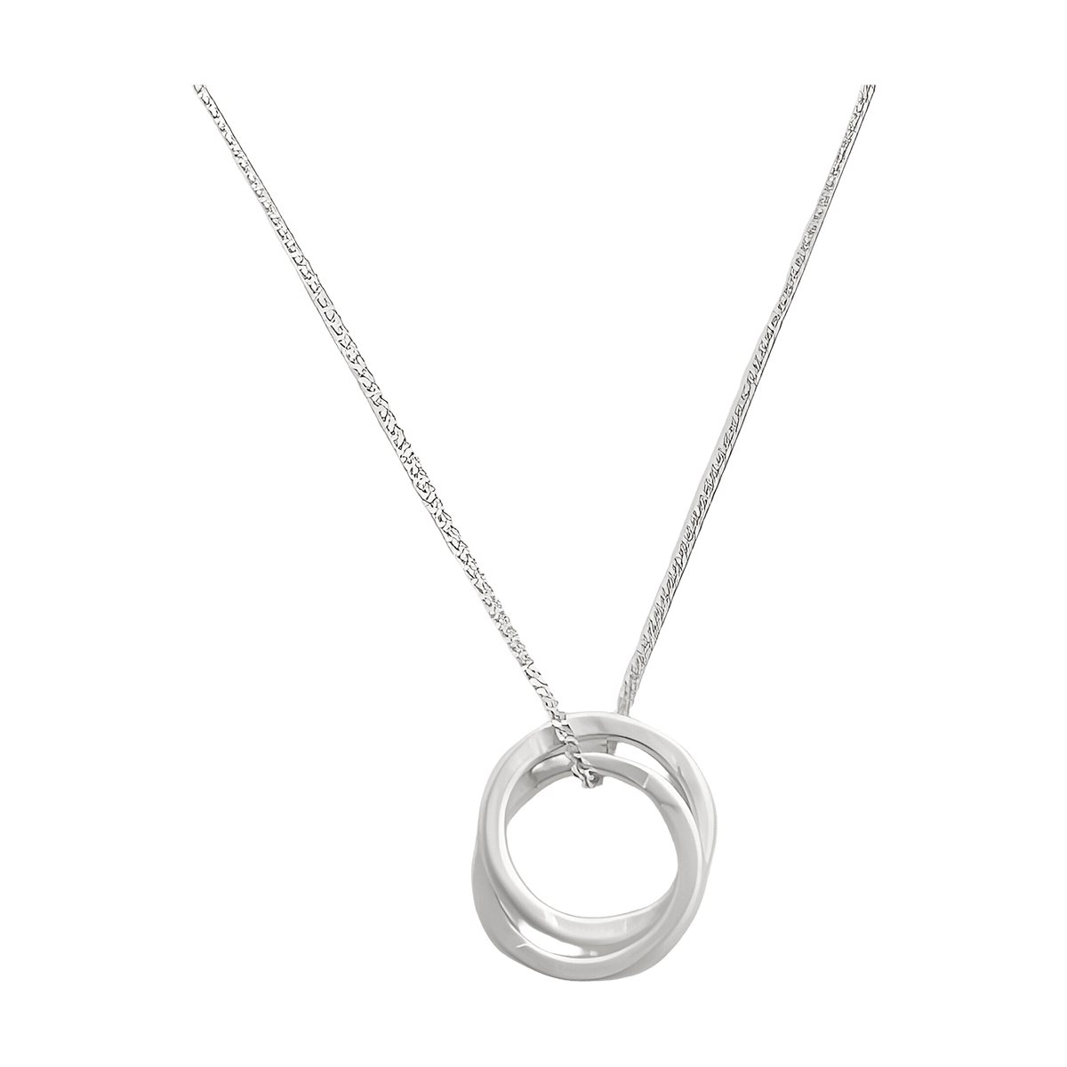 Susi Cala Kette Twin S Pendant, Silber