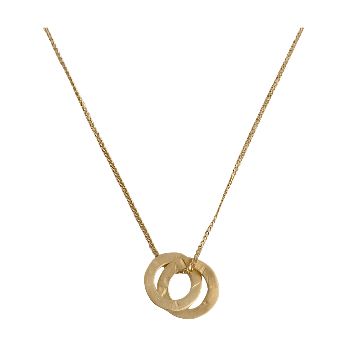 Susi Cala Kette Twin XS Pendant, vergoldet