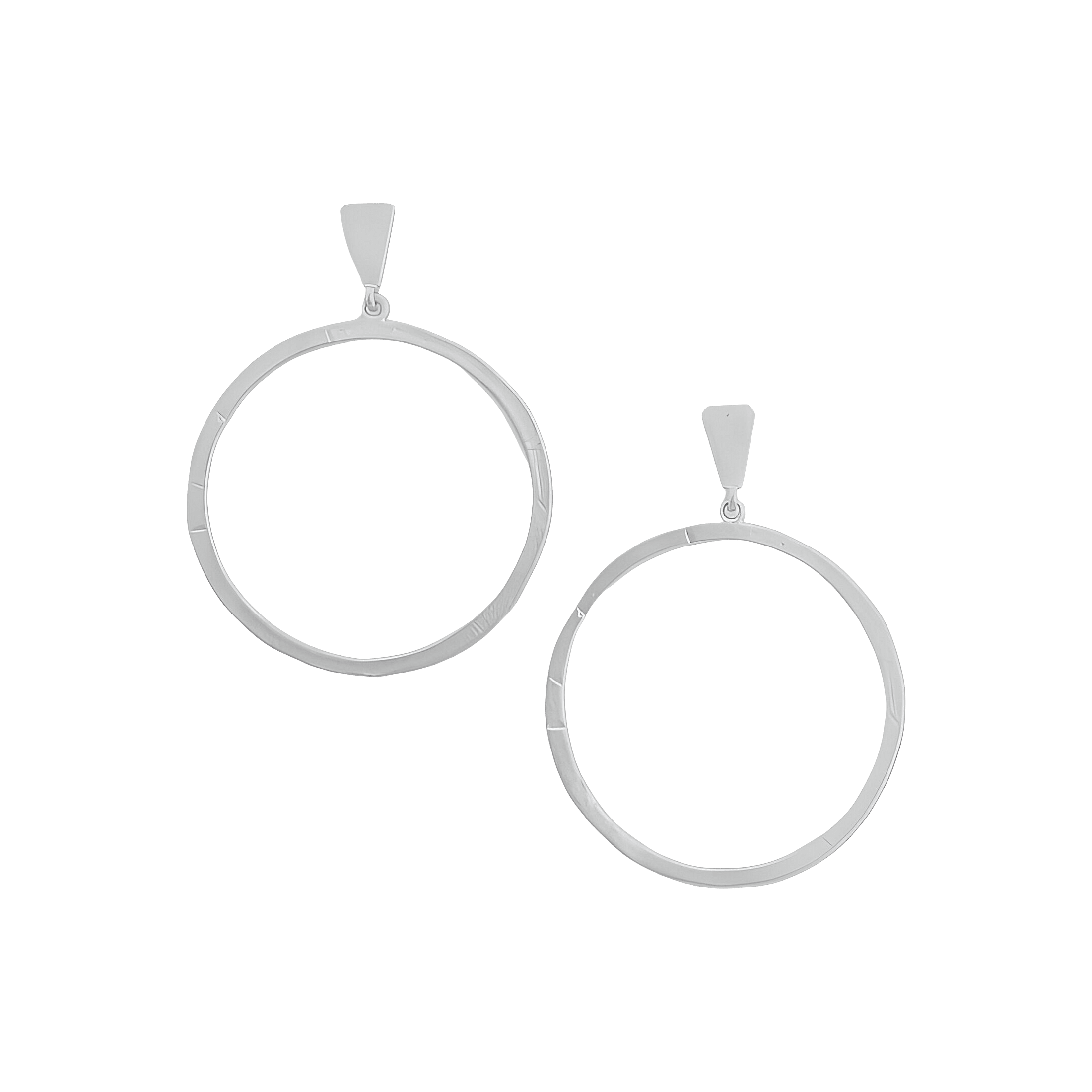 Susi Cala Ohrringe Circle XL, Silber