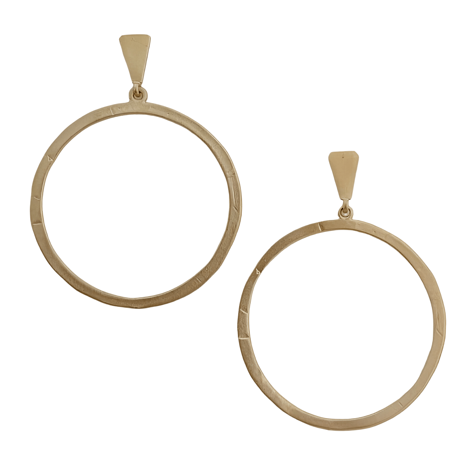 Susi Cala Ohrringe Circle XL, vergoldet