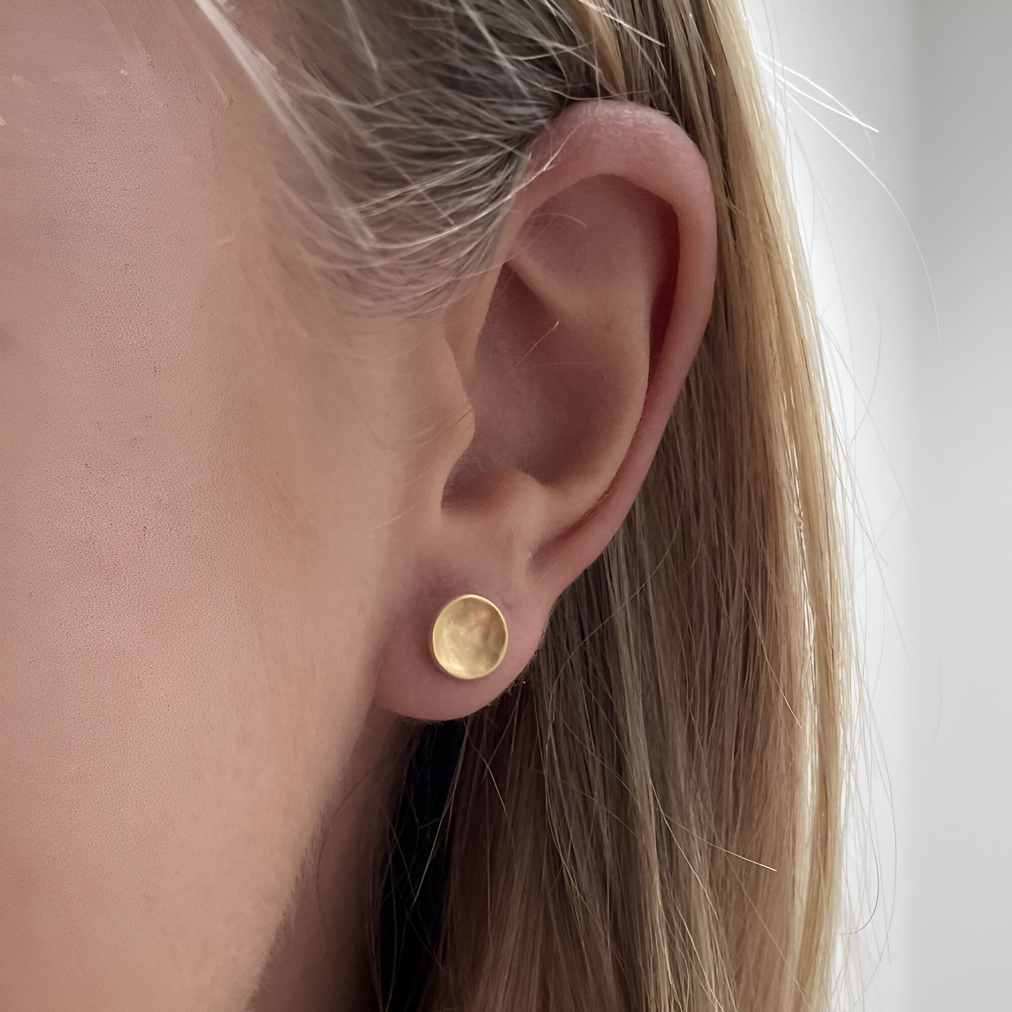 Susi Cala Ohrstecker Moon, XS, vergoldet