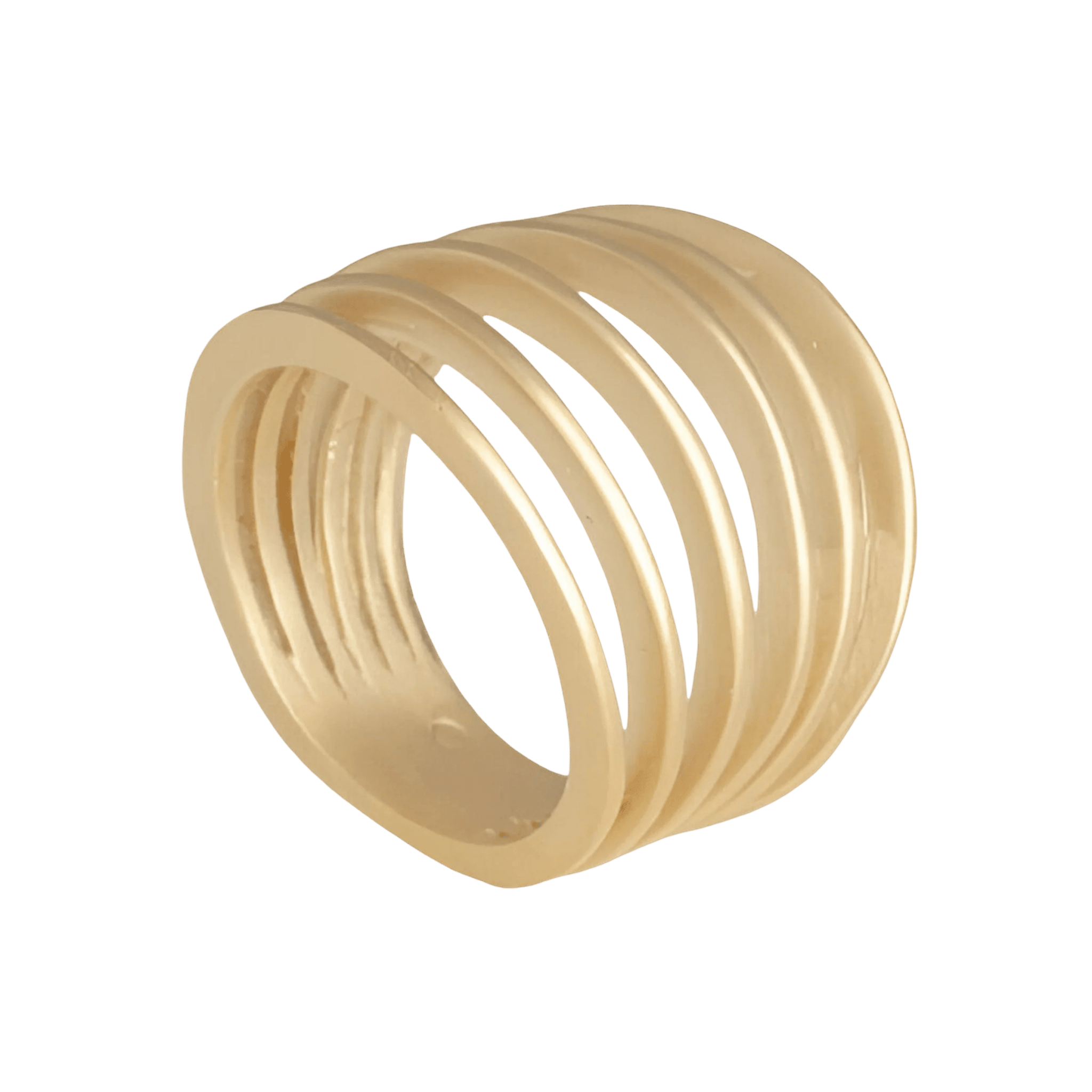 Susi Cala Ring Mir Six, vergoldet