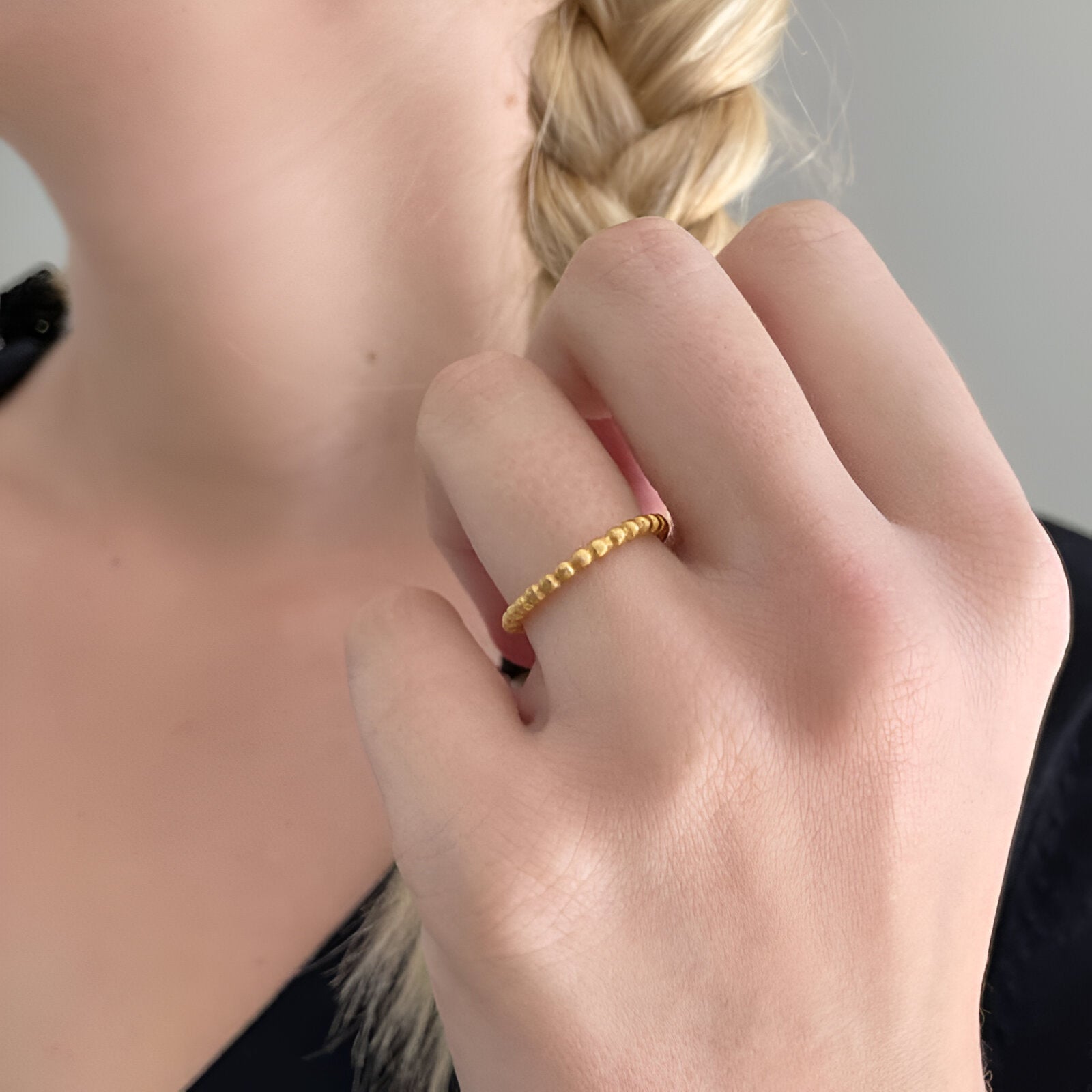 Susi Cala Ring Misha, vergoldet