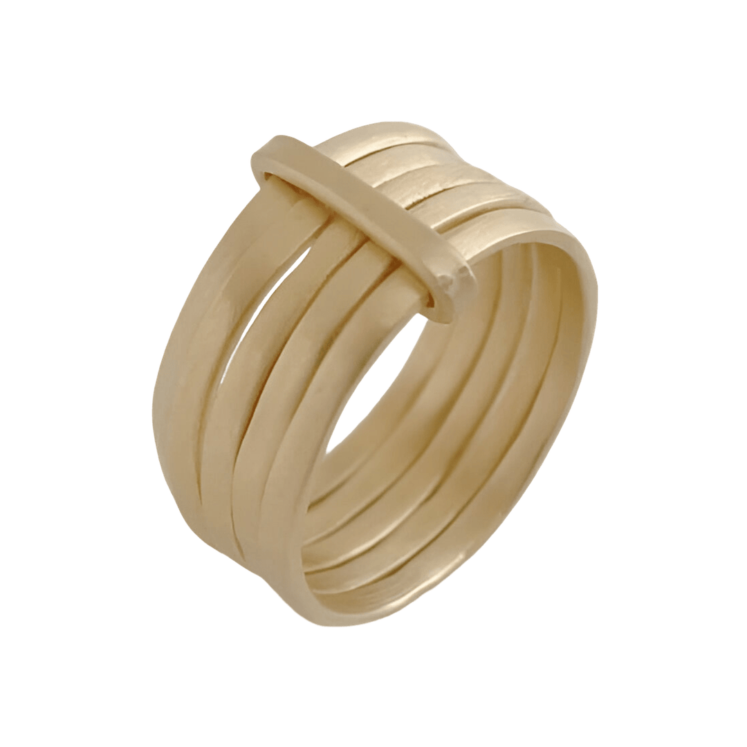 Susi Cala Ring Sophie 5Mix, vergoldet