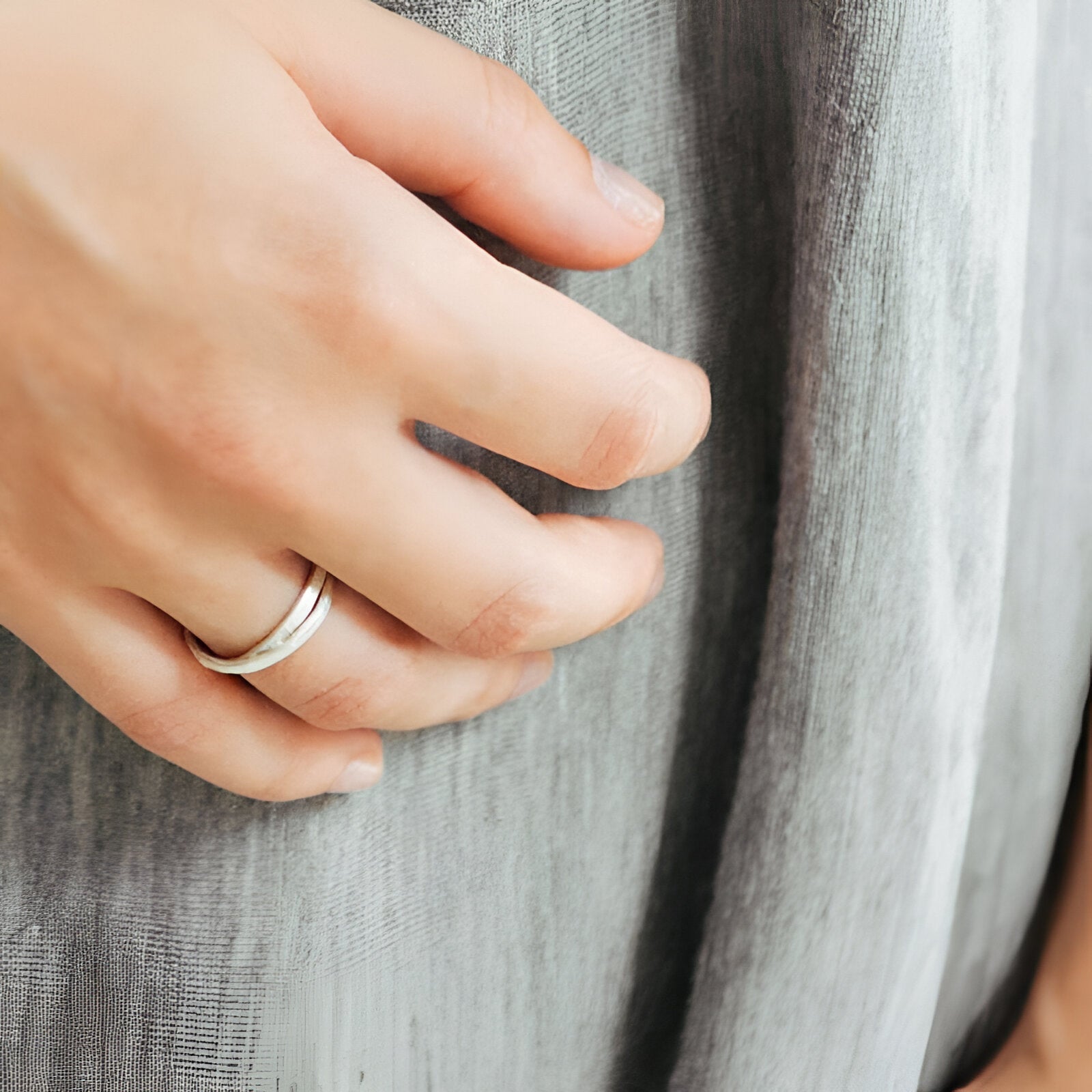 Susi Cala Ring Sophie Twin, Silber