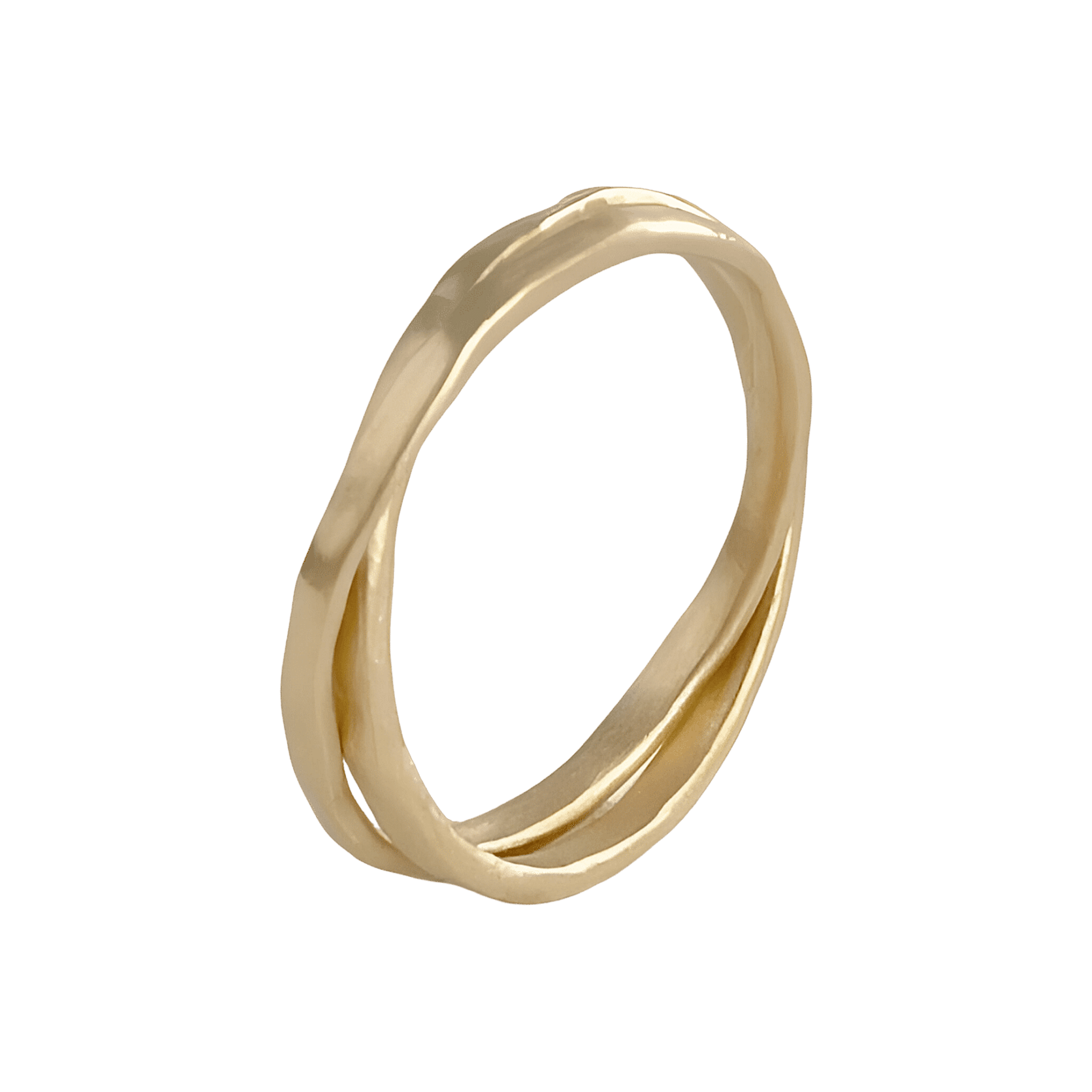 Susi Cala Ring Sophie Twin, vergoldet 50, Ø innen ca. 15,9 mm
