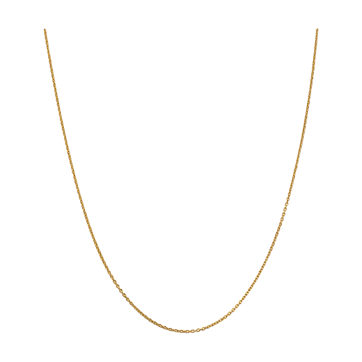 Syster P Kette Beloved Short Oval, vergoldet