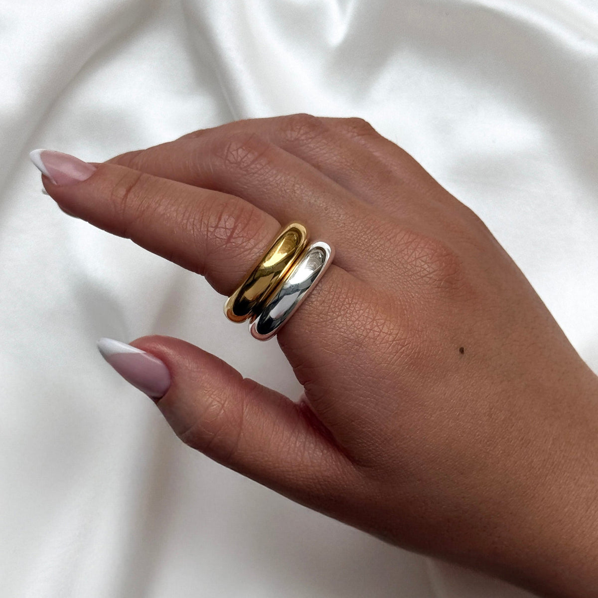 Syster P Ring Bolded, vergoldet 52, Ø innen ca. 16,5 mm