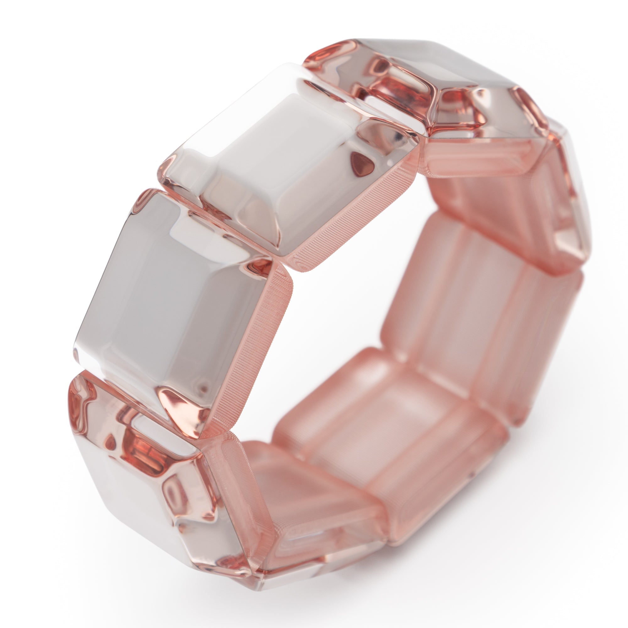 Vanessa Baroni Armband Galaxy Flex, clear red