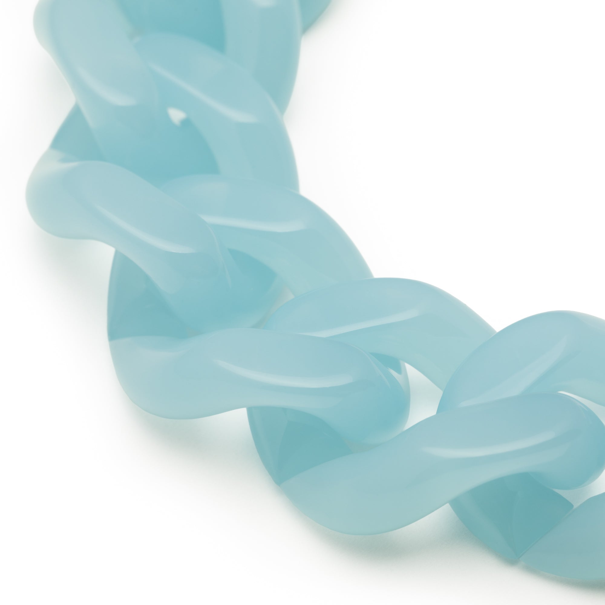 Vanessa Baroni Armband Great, opaline blue, vergoldet