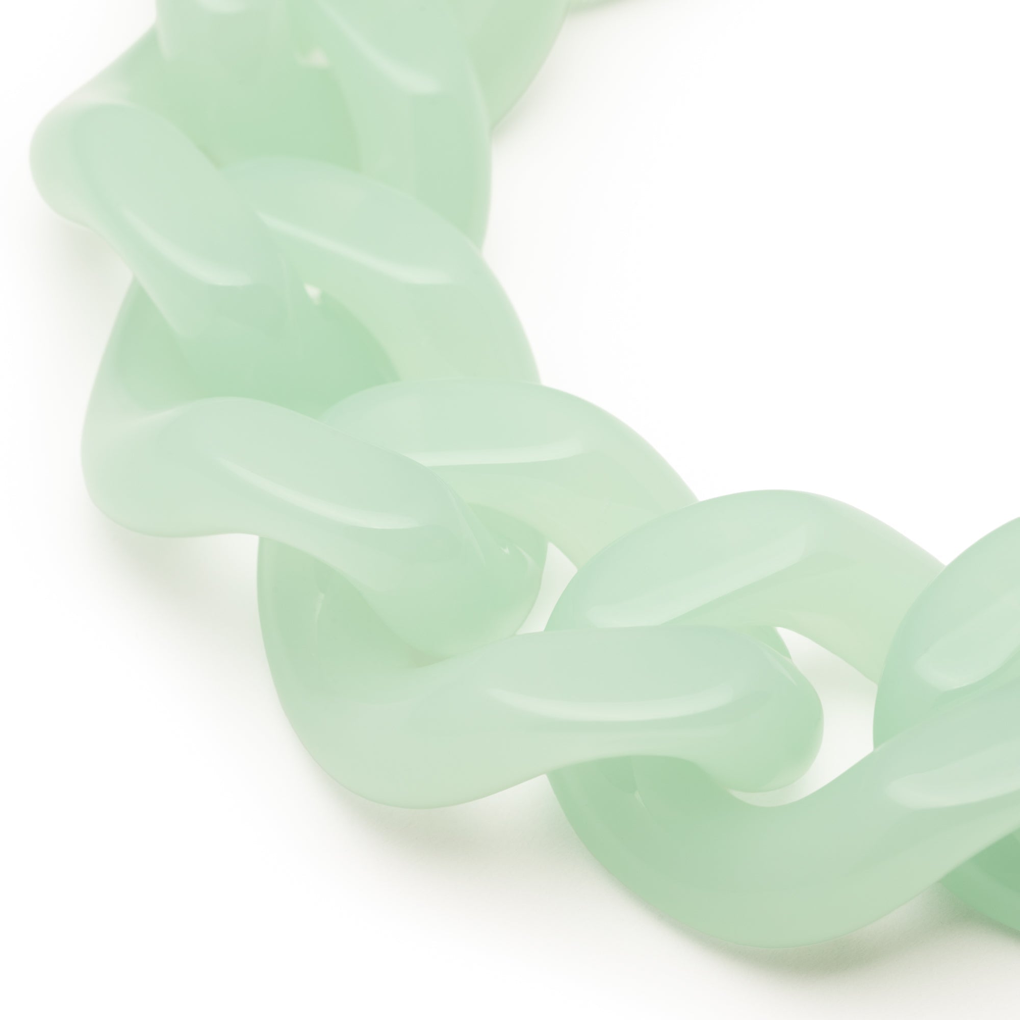 Vanessa Baroni Armband Great, opaline mint, vergoldet