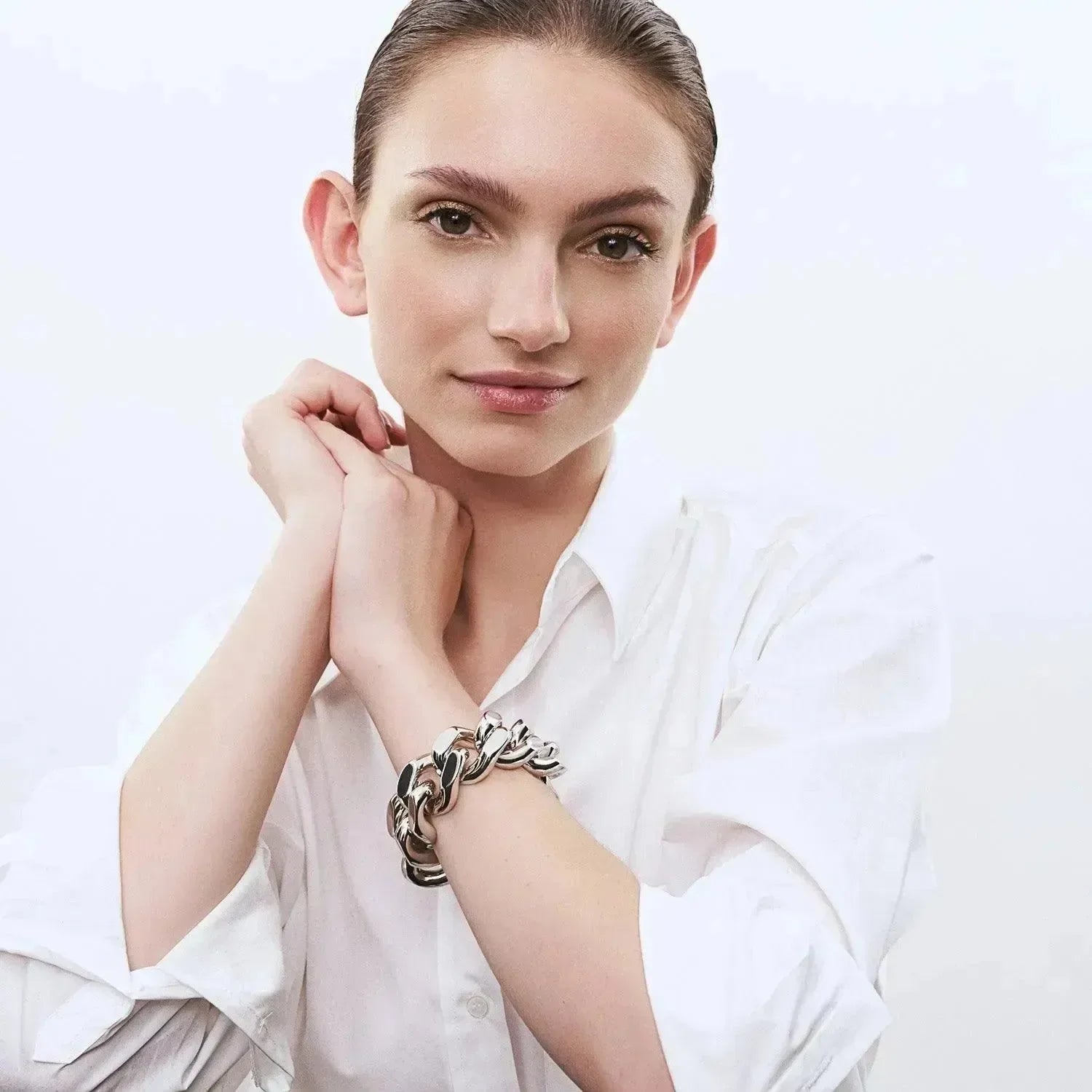 Vanessa Baroni Armband Great, silver, versilbert