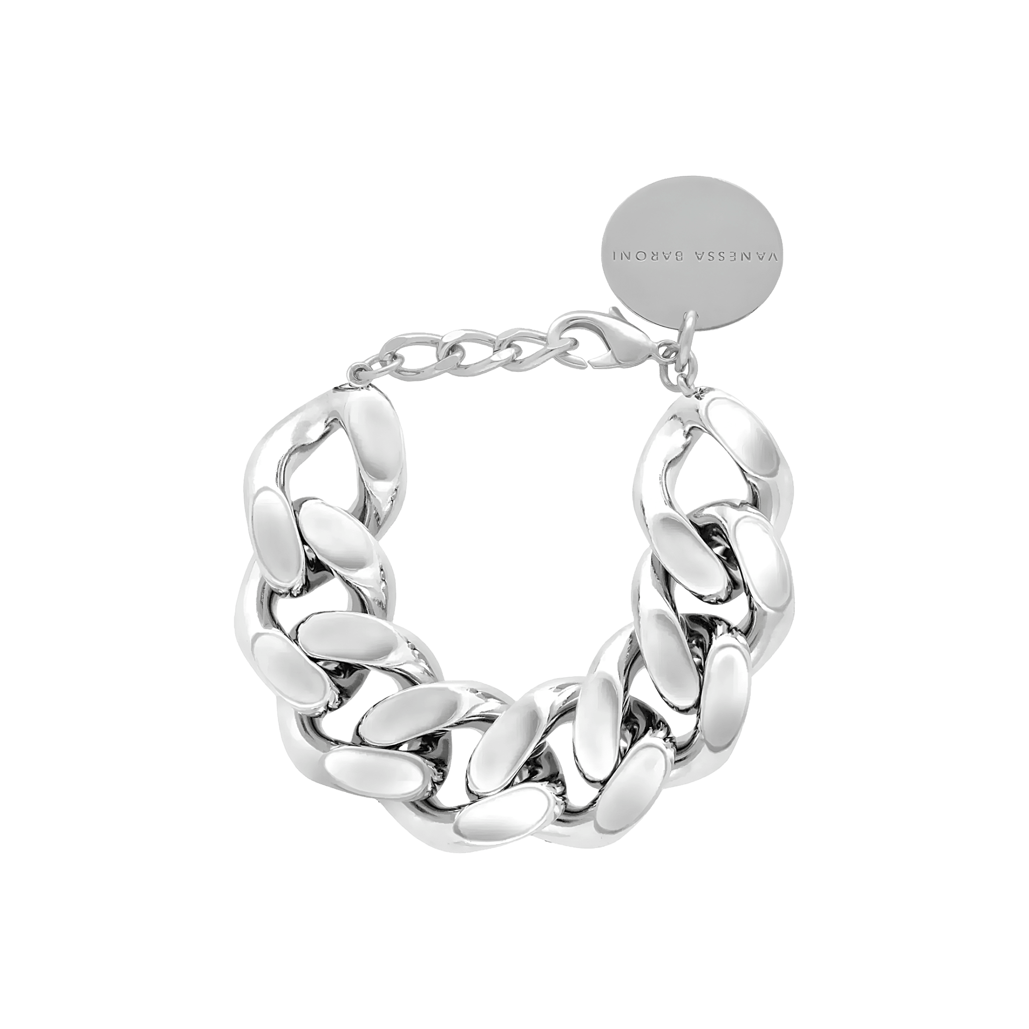 Vanessa Baroni Armband Great, silver, versilbert