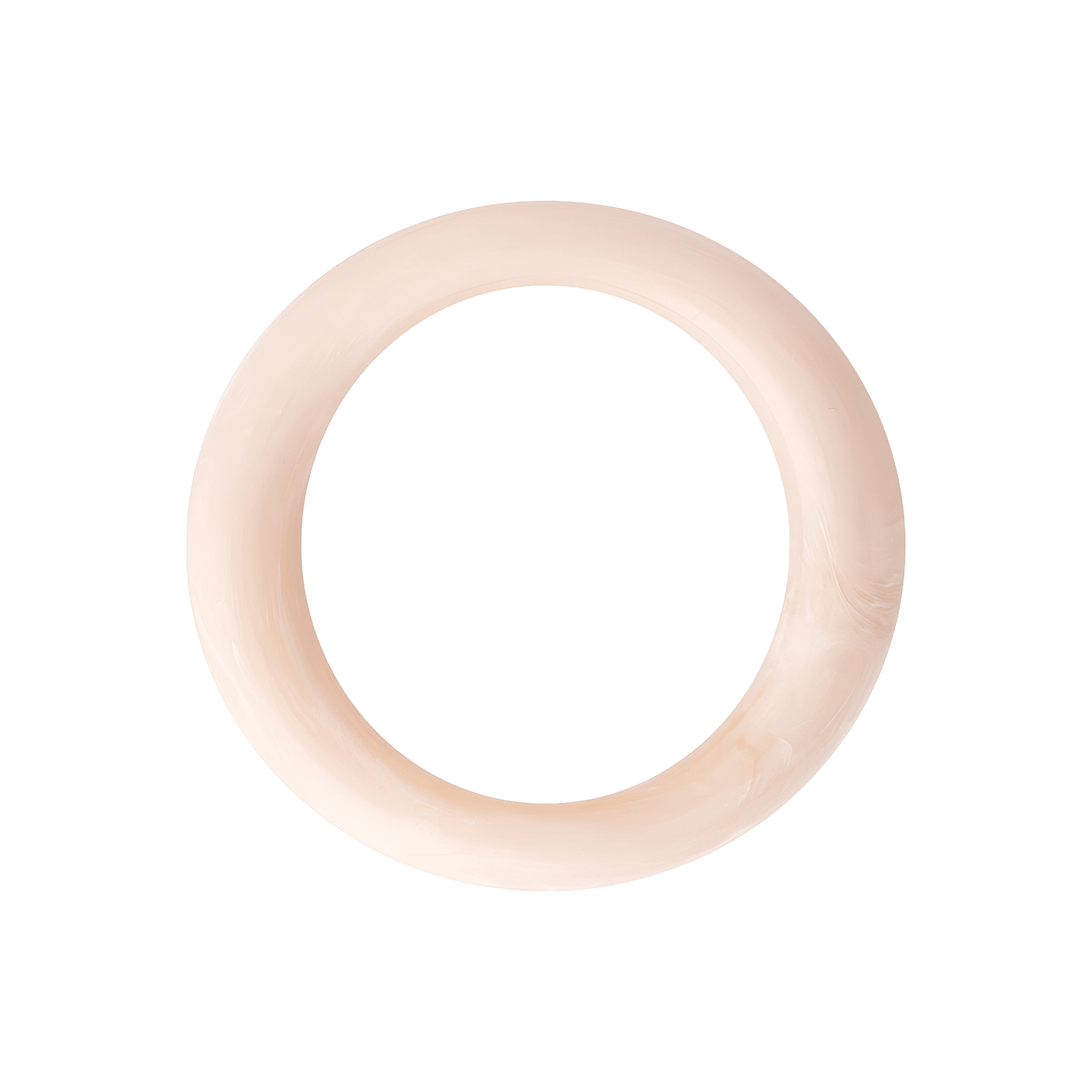 Vanessa Baroni Armreif Big Loop, latte marble