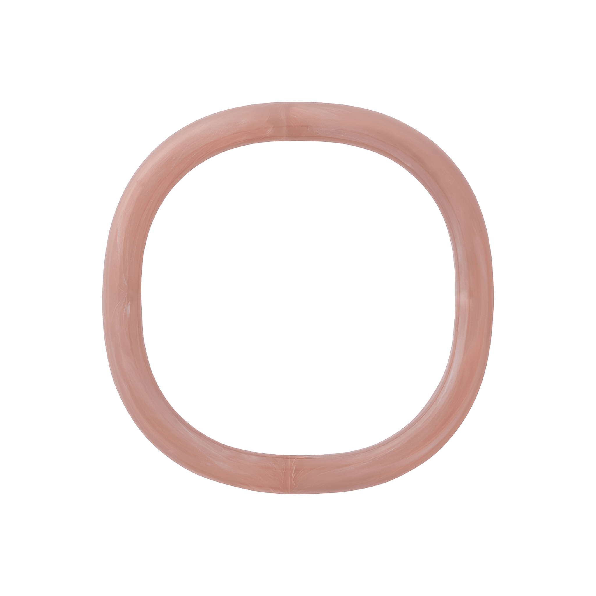 Vanessa Baroni Armreif Soft Edge, blush marble