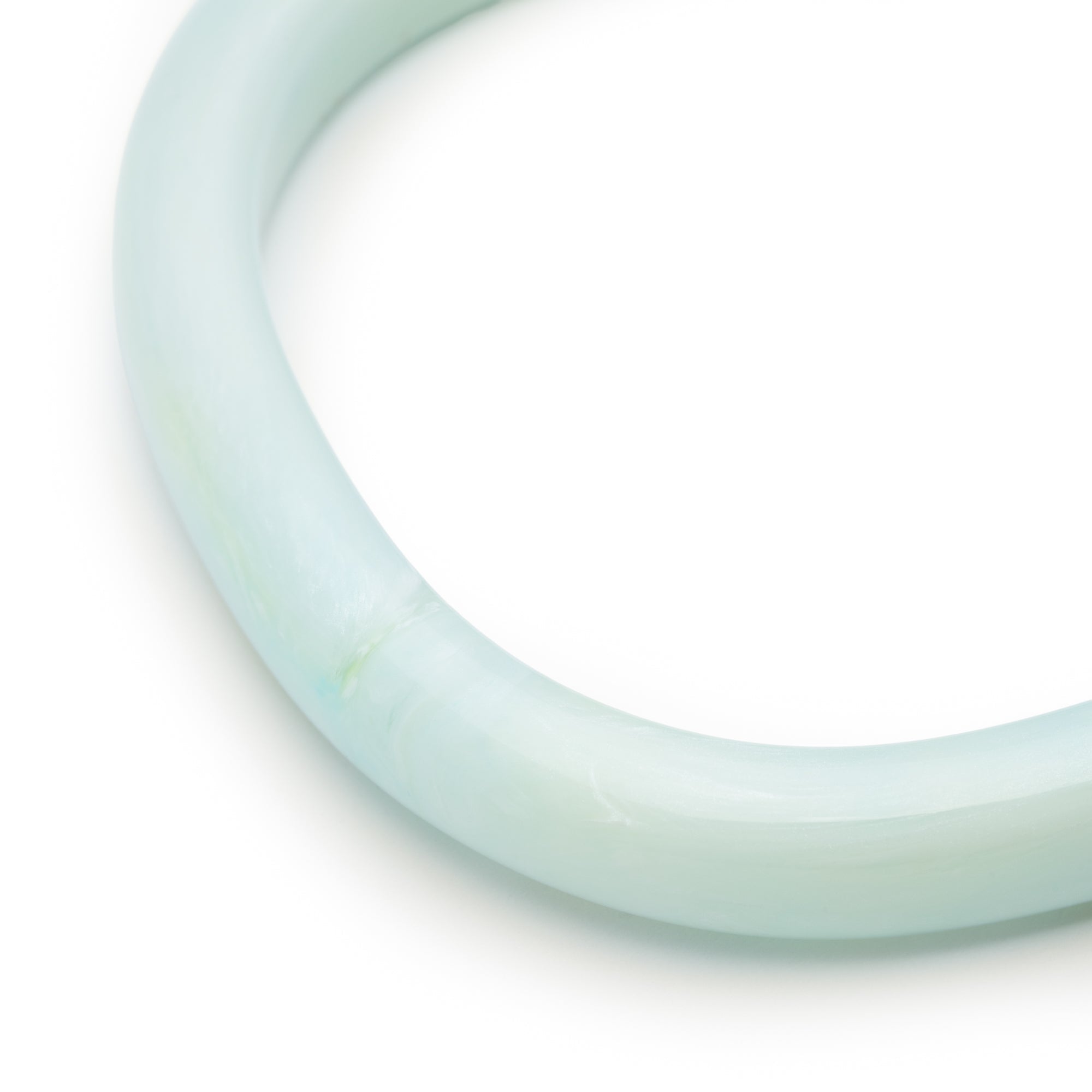Vanessa Baroni Armreif Soft Edge, cloud marble