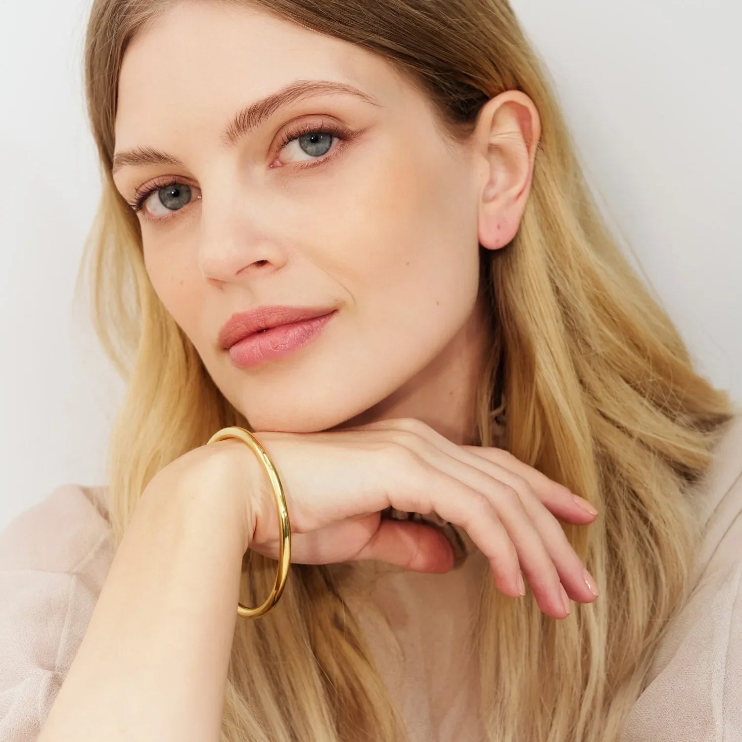 Vanessa Baroni Armreif VB Bangle, gold, vergoldet